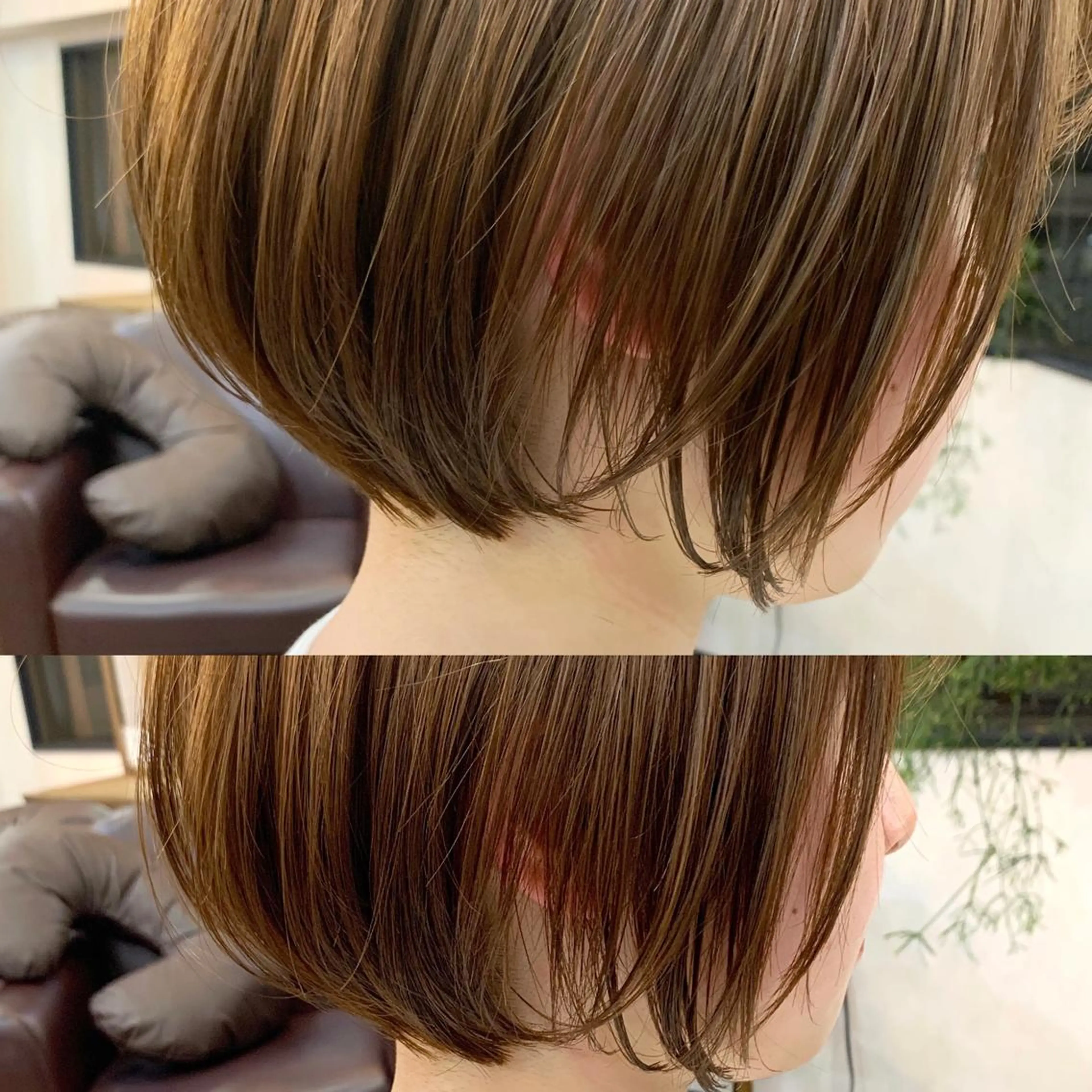 ショート 縮毛矯正/ショート/ レイヤー/畑中正敏のヘアスタイル