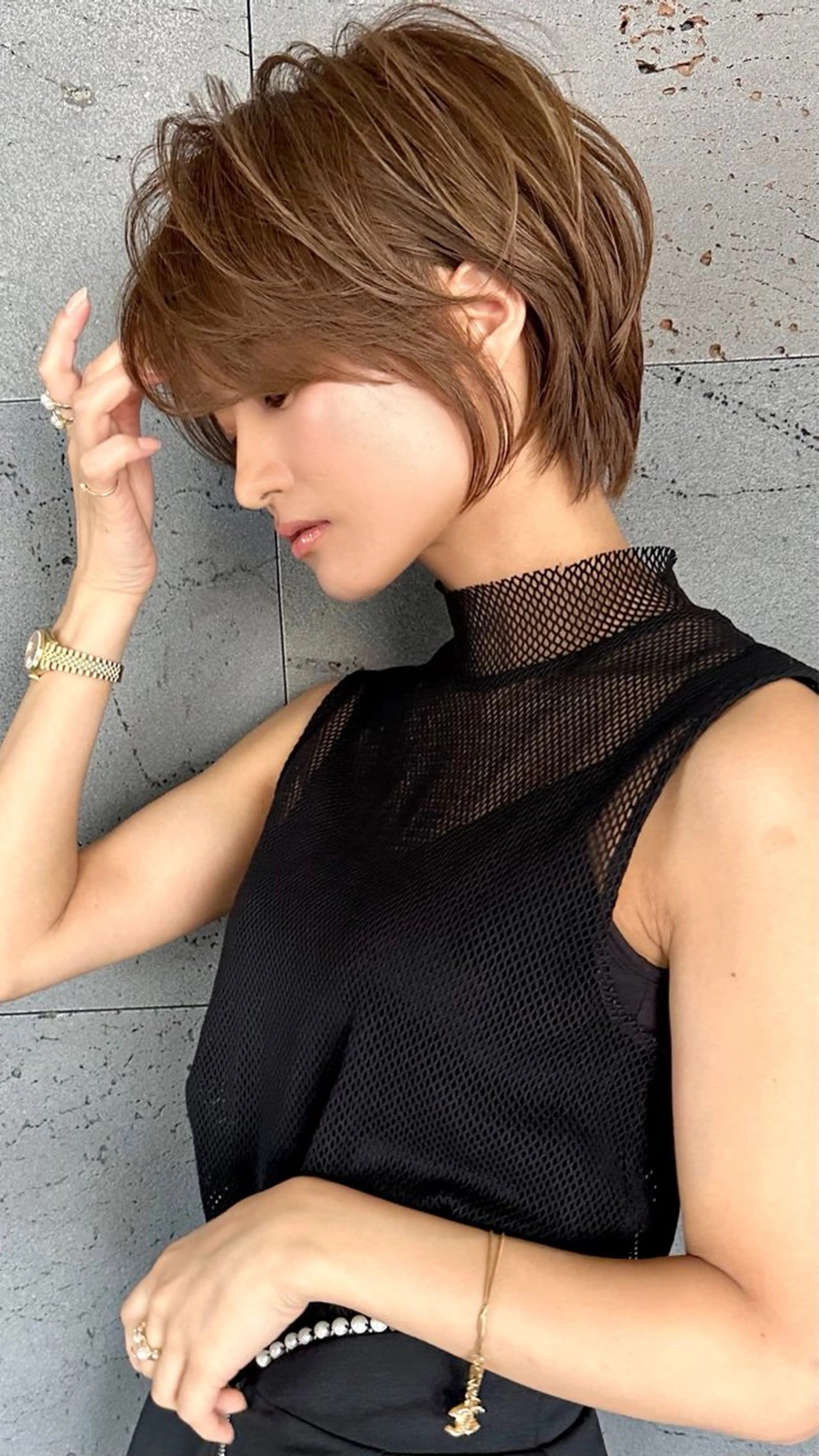 ショート 似合わせショート/ 小顔効果抜群/荒砂のヘアスタイル