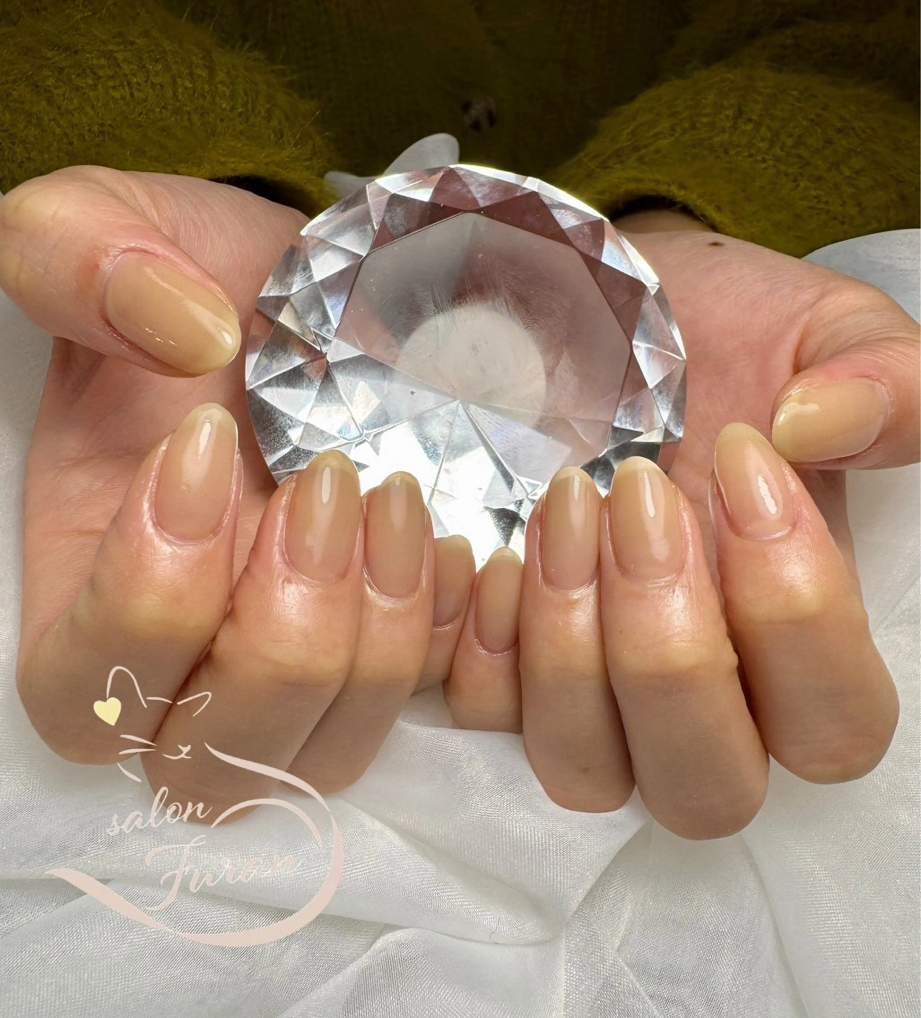 ネイル ワンカラーネイル ハンドネイル Nail salon Furanのネイルデザイン