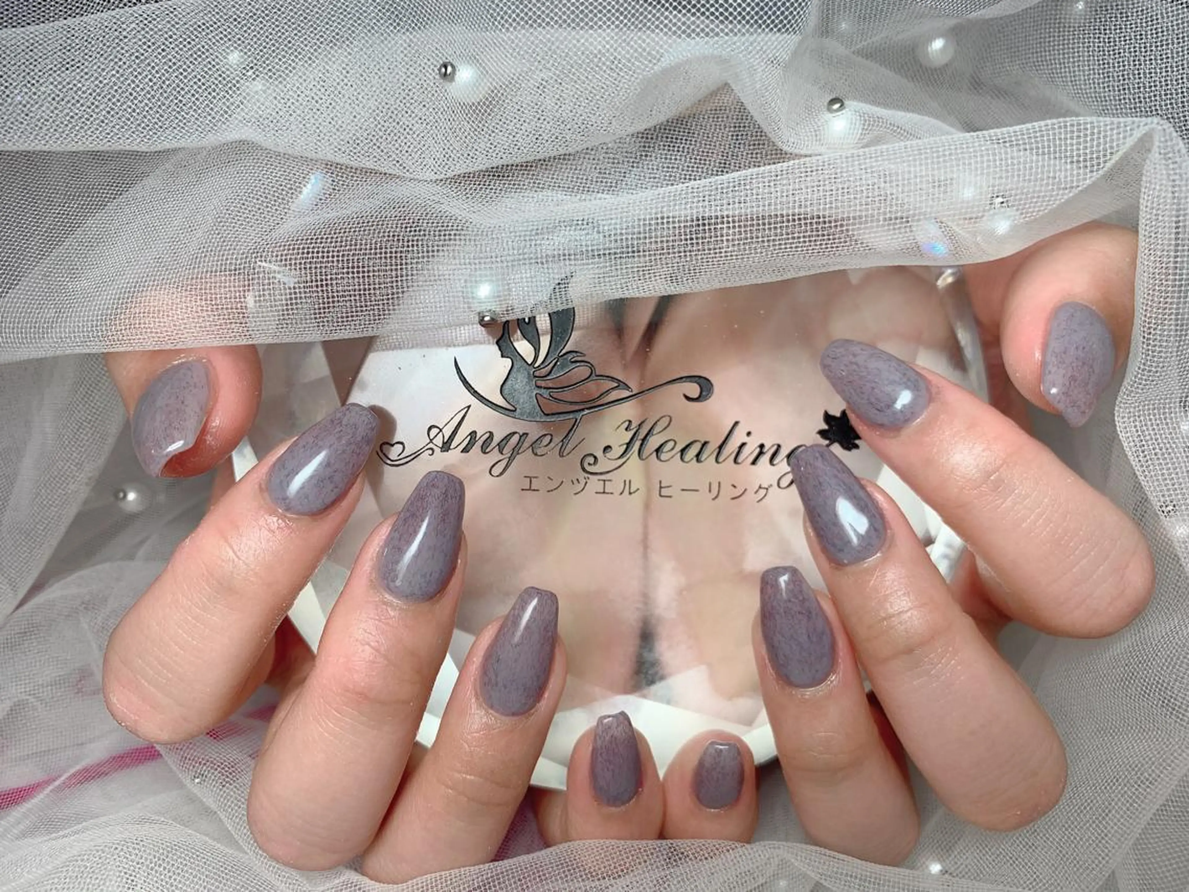 ネイル スカルプネイル エンジェル ヒーリング 矢場町店のネイルデザイン