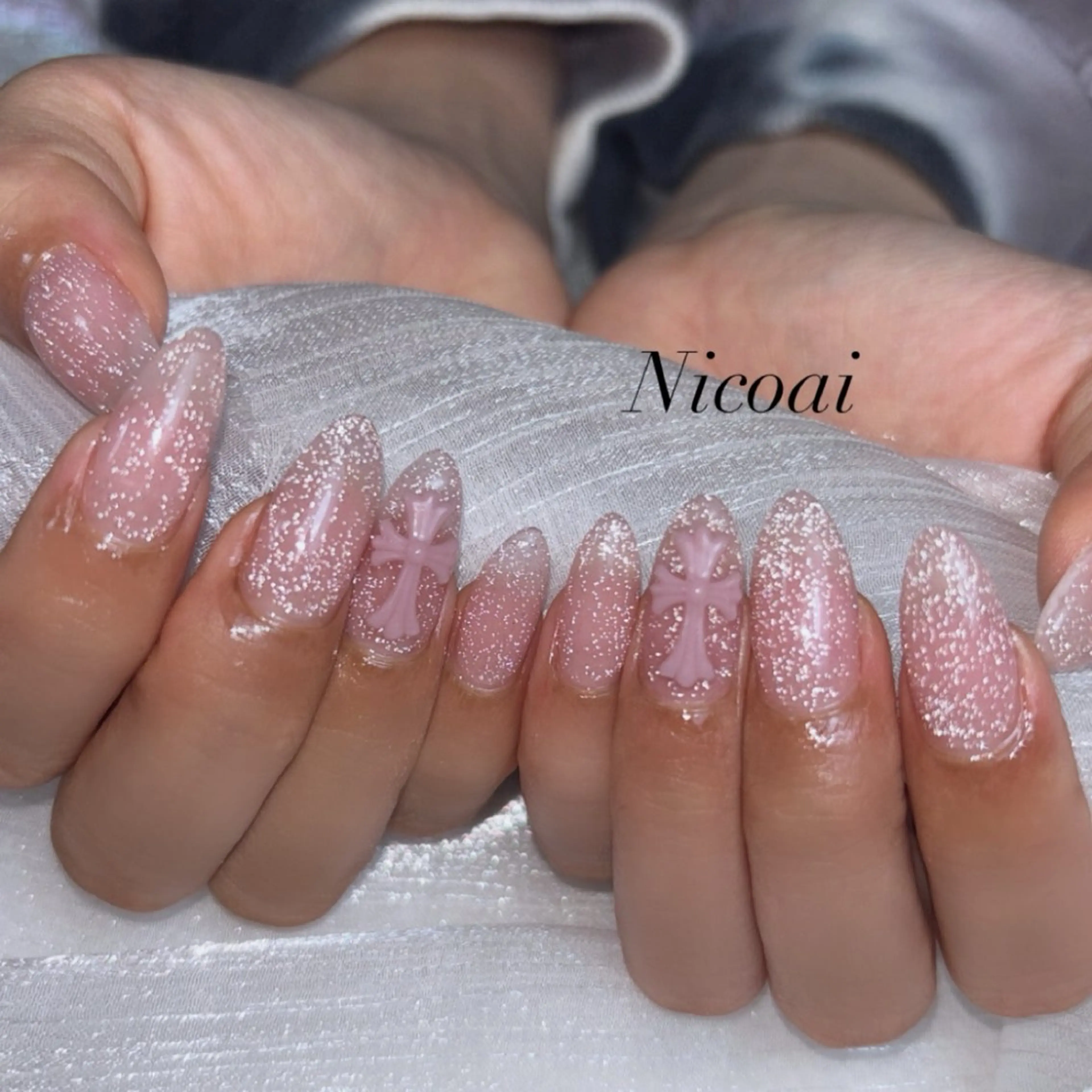 ネイル フラッシュネイル ジェルネイル 春ネイル NailSalon Nicoaiのネイルデザイン