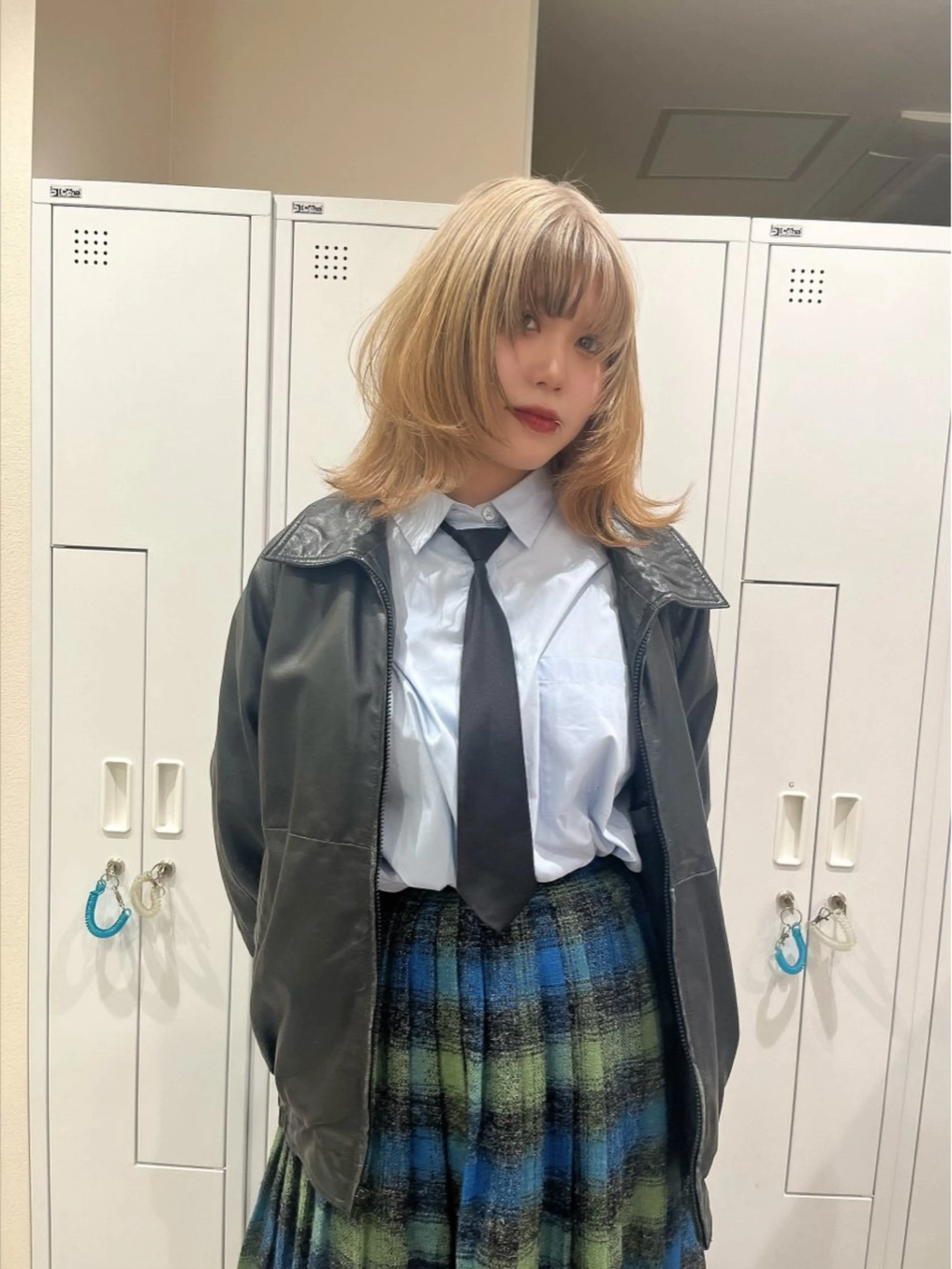 カラー 河原 楓樹のヘアスタイル