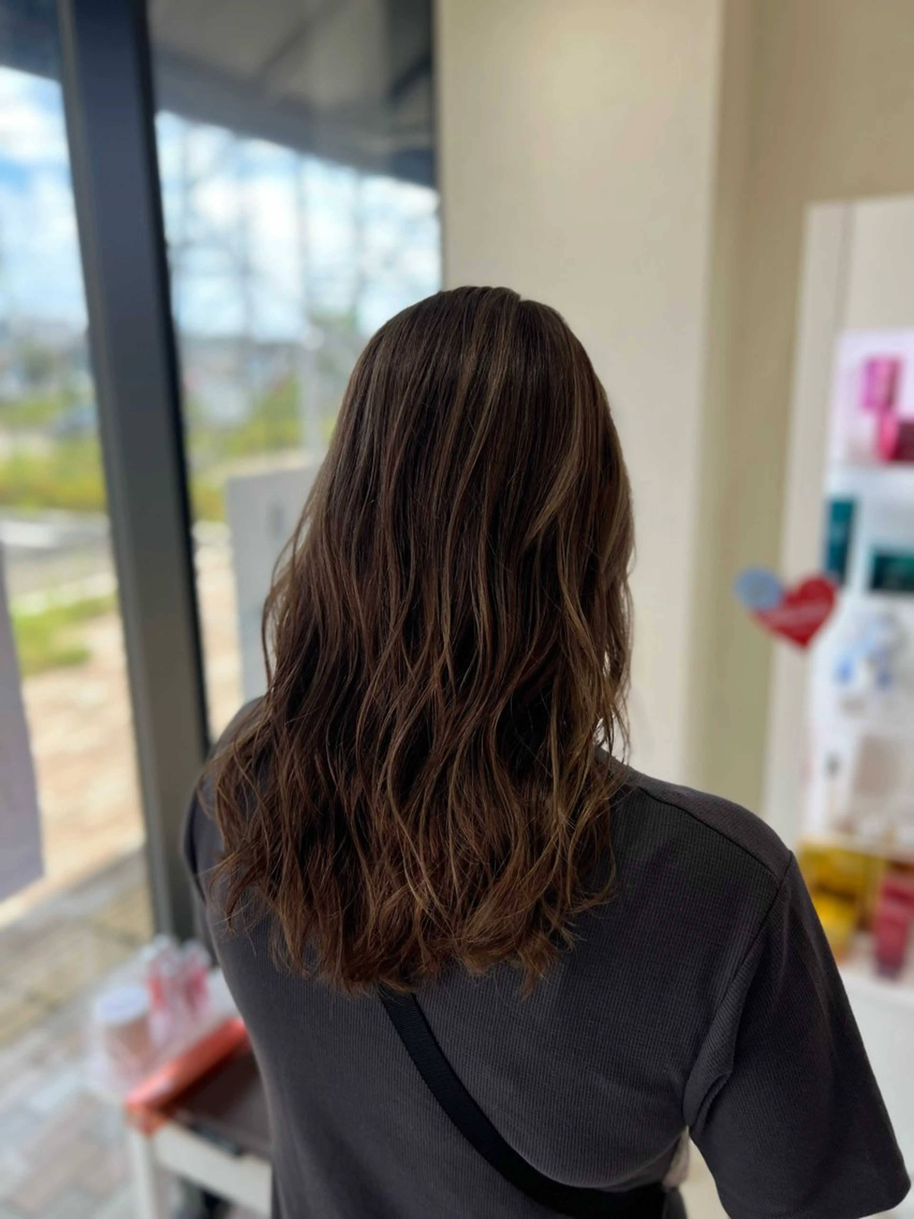 ロング カラー 太白区/白髪ぼかし ハイライト/千葉達人のヘアスタイル