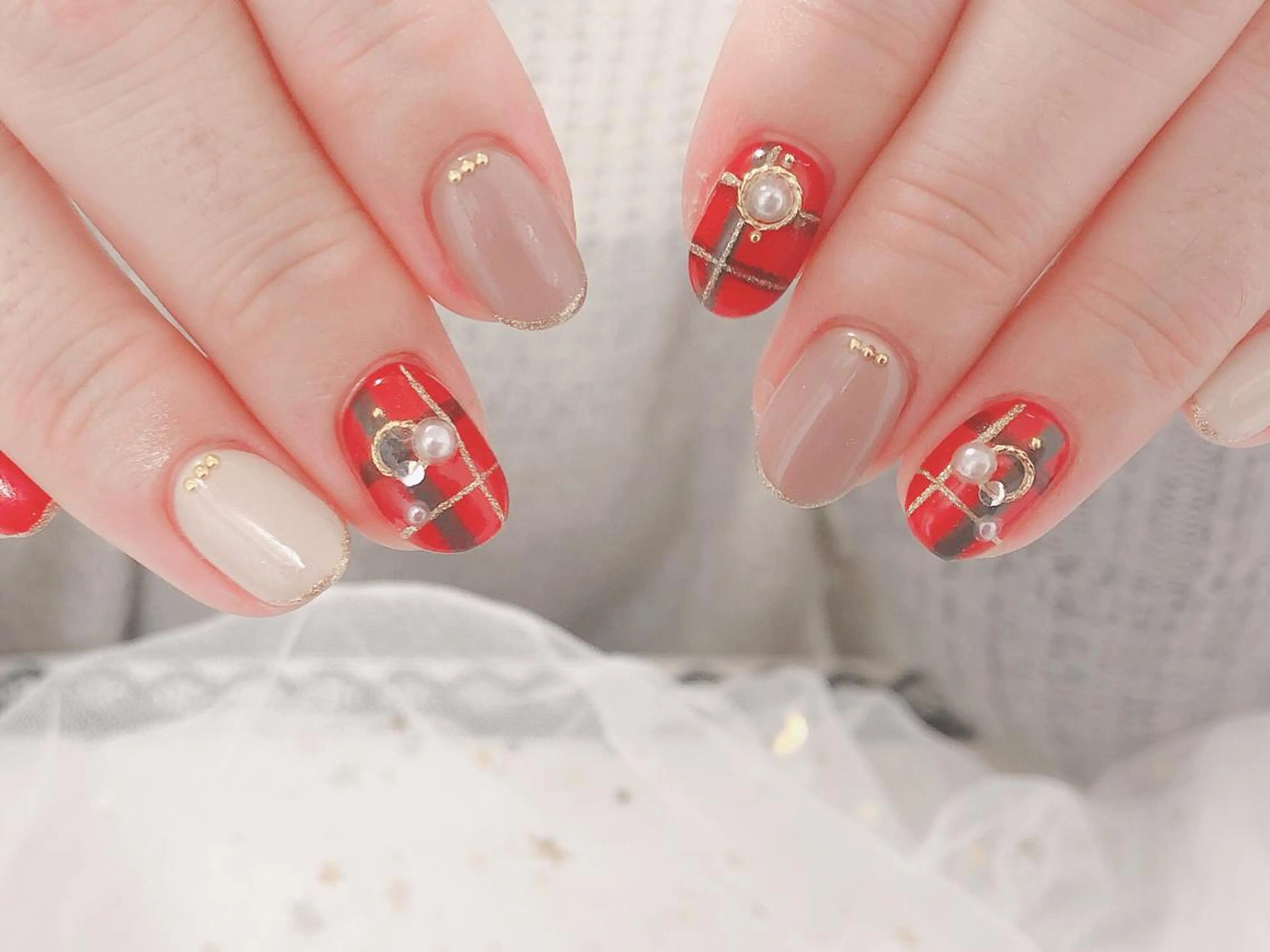 ネイル MiKi Nai池袋 長さだし得意のネイルデザイン