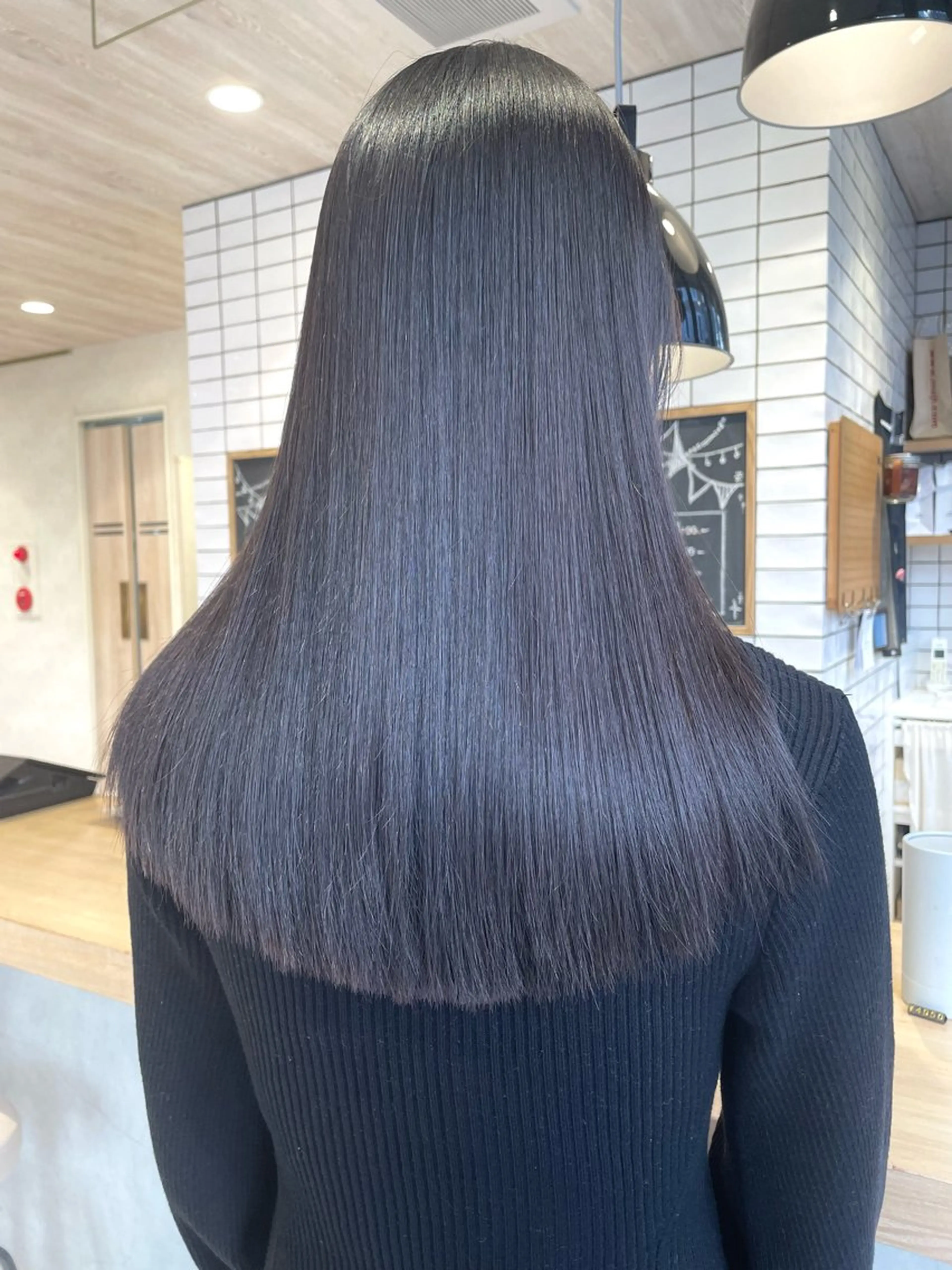 髪質改善(縮毛矯正)＋保湿トリートメントの写真