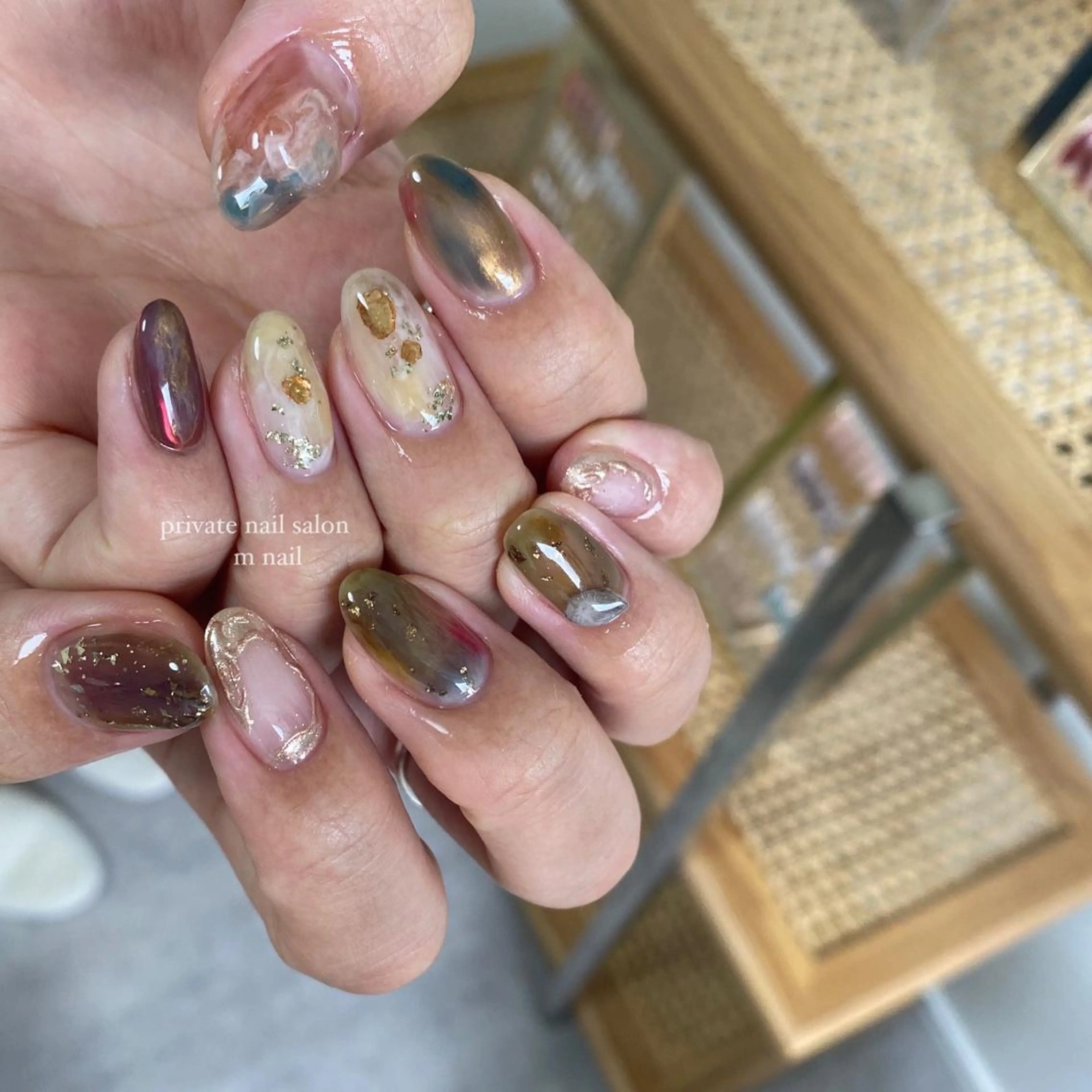 ネイル ハンドネイル 小河原 舞のネイルデザイン