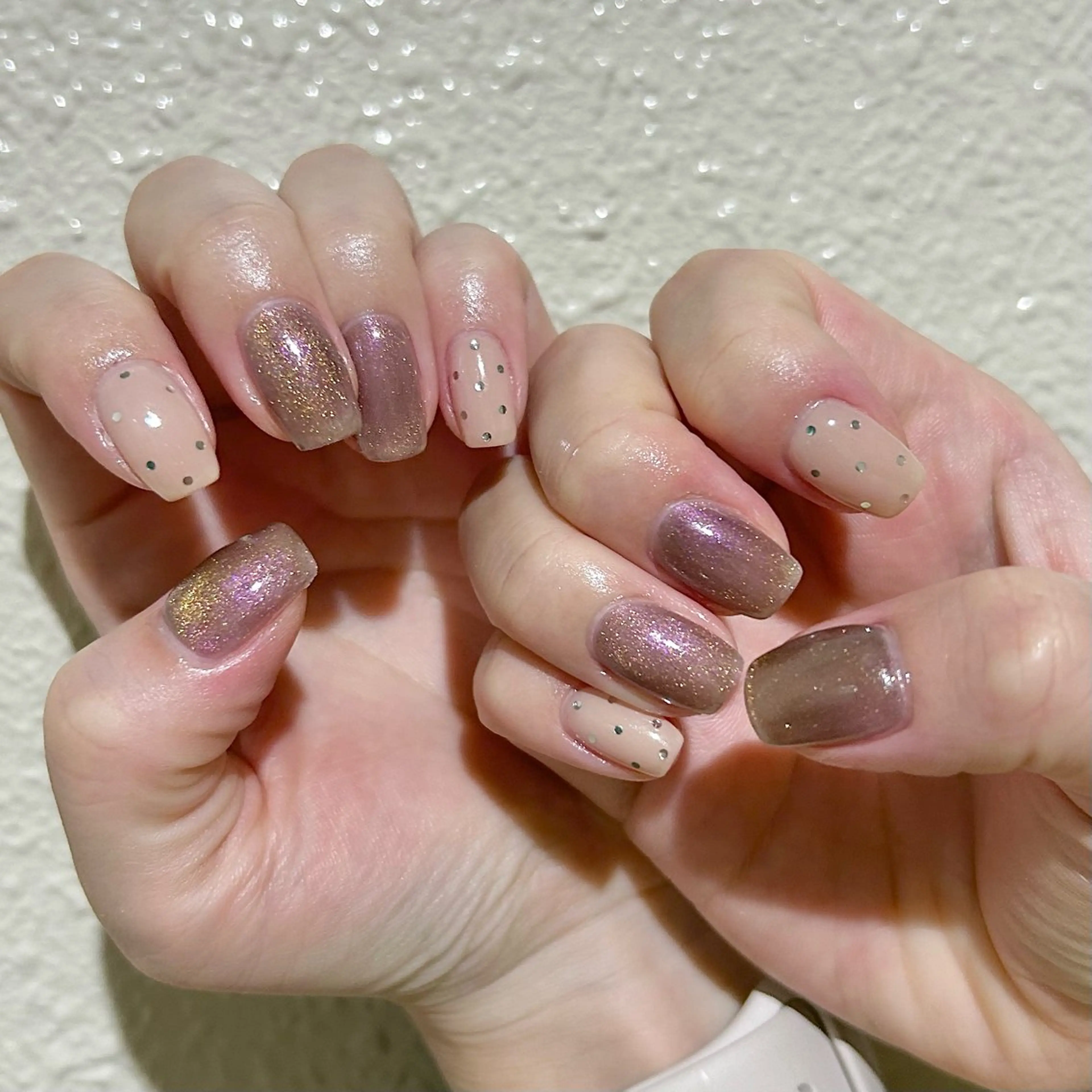 ネイル ハンドネイル パラあり！フィルイン 美フォルムのネイルデザイン