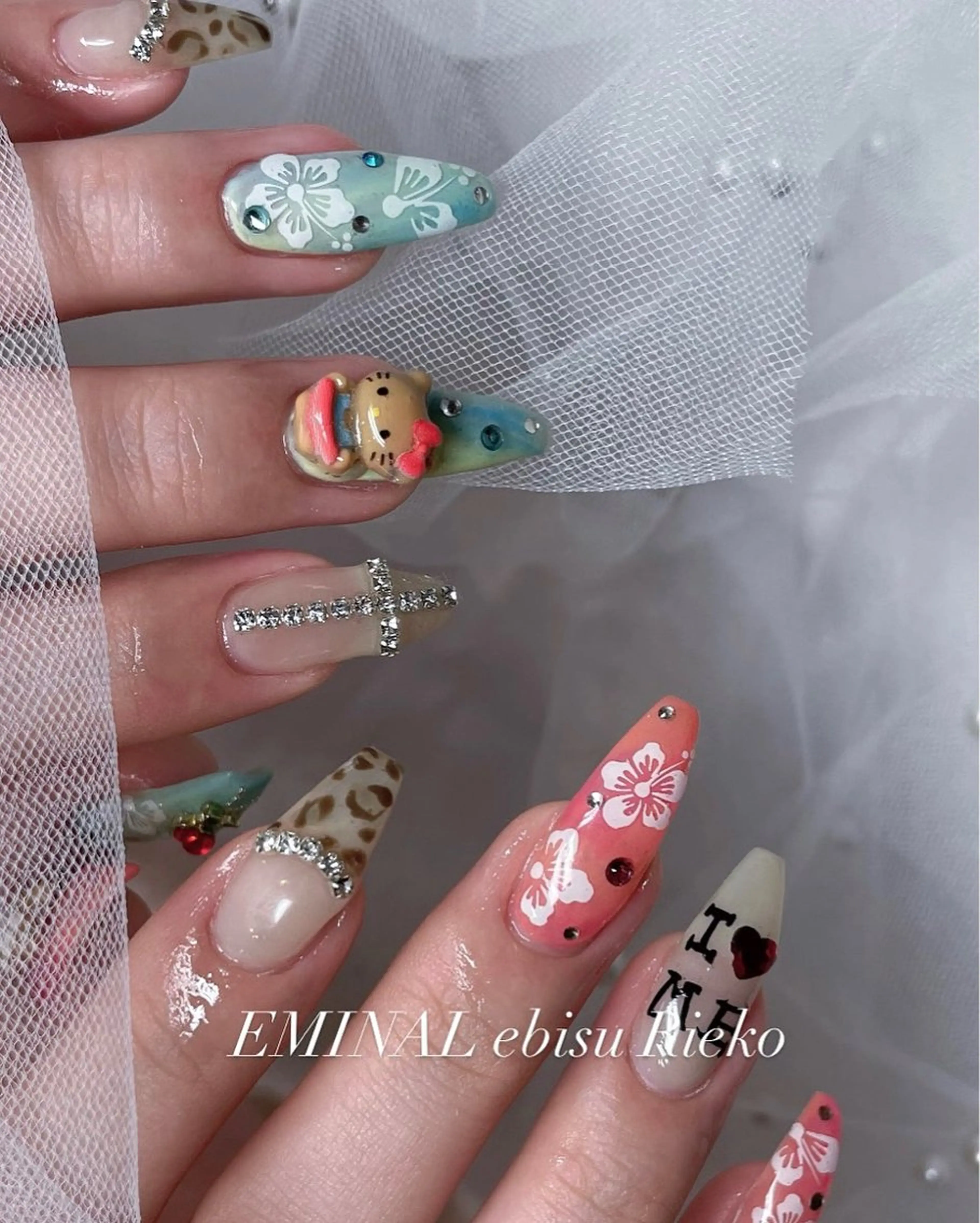 ネイル ハンドネイル Rieko EMINAL恵比寿のネイルデザイン