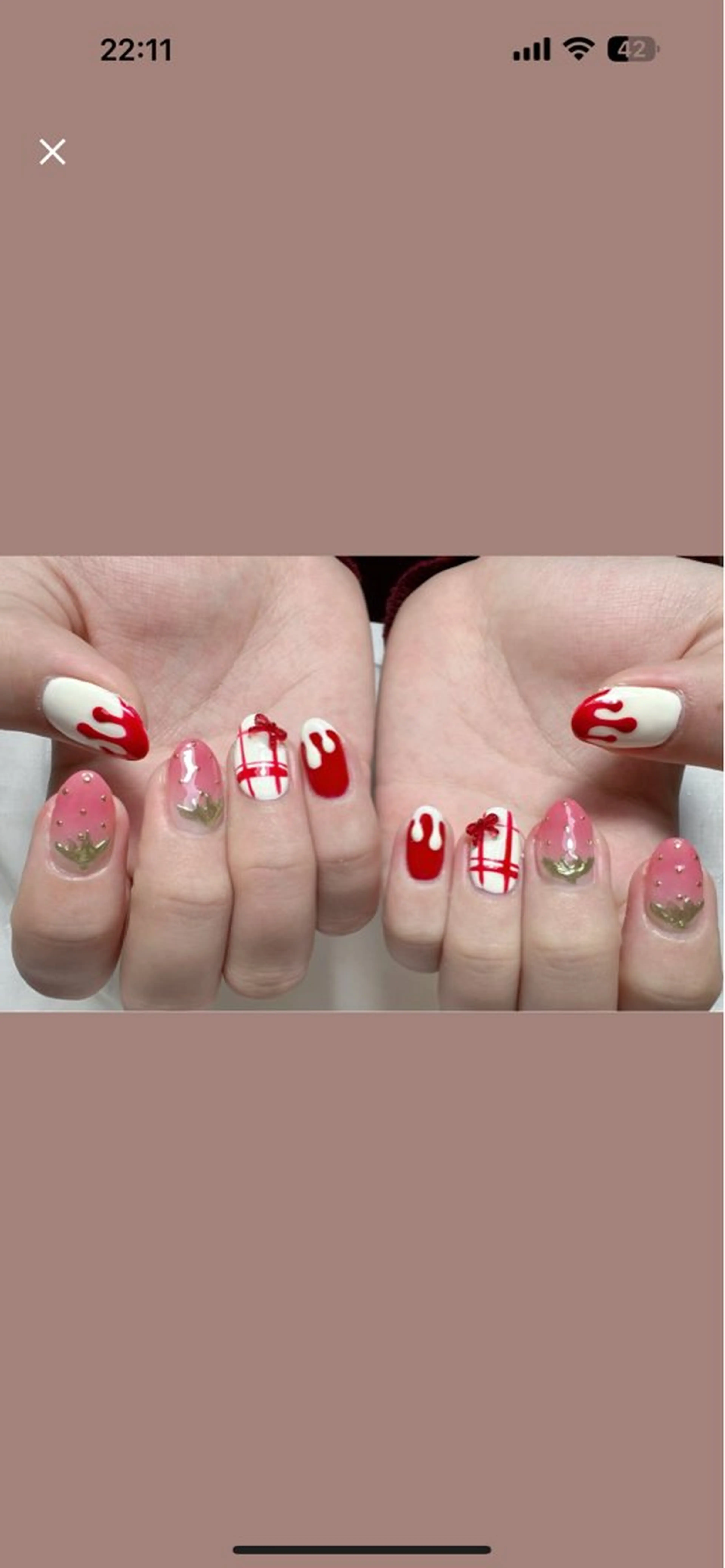 ネイル ハンドネイル 清水 ユナのネイルデザイン