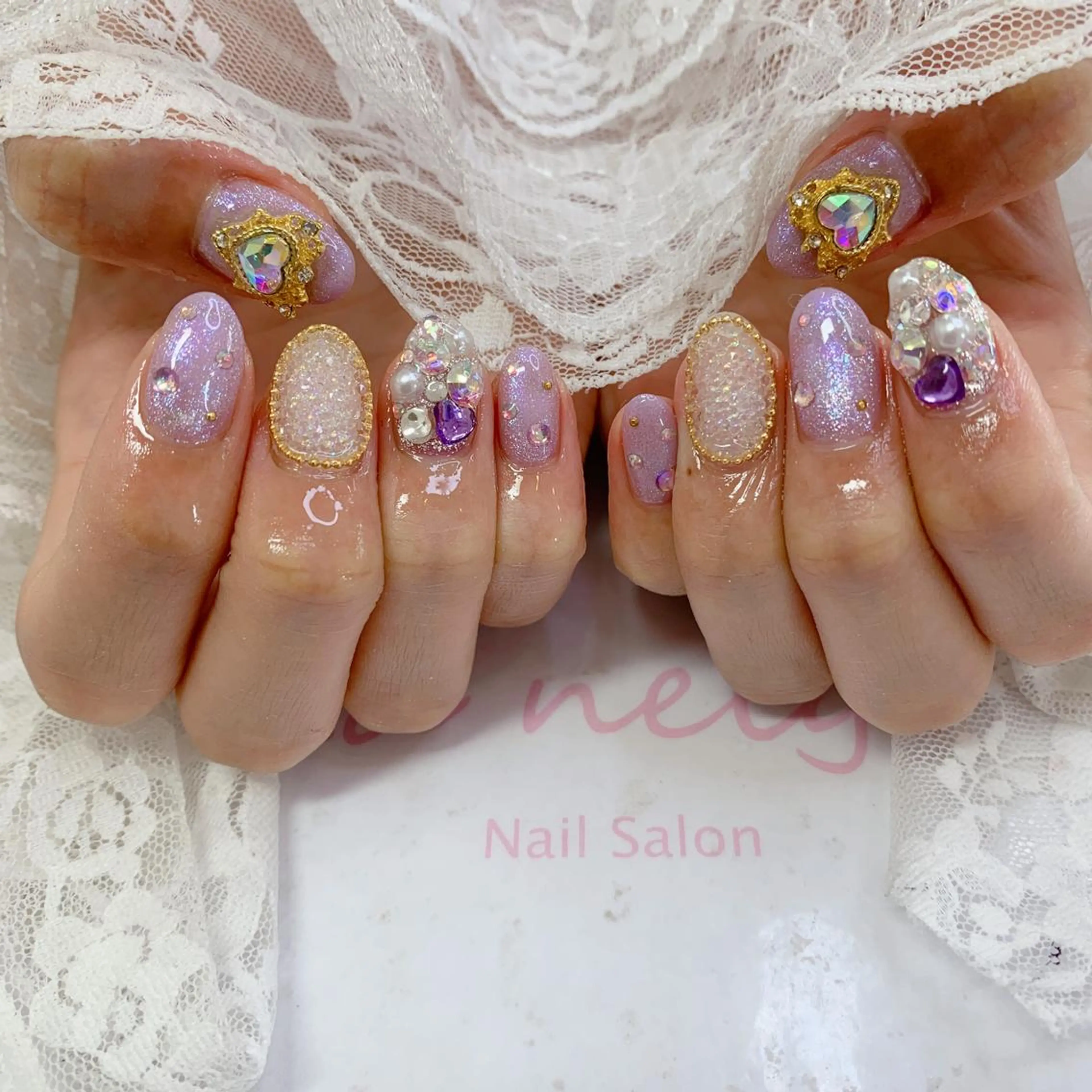 ネイル ハンドネイル La neige* yuki 🐩🌙のネイルデザイン