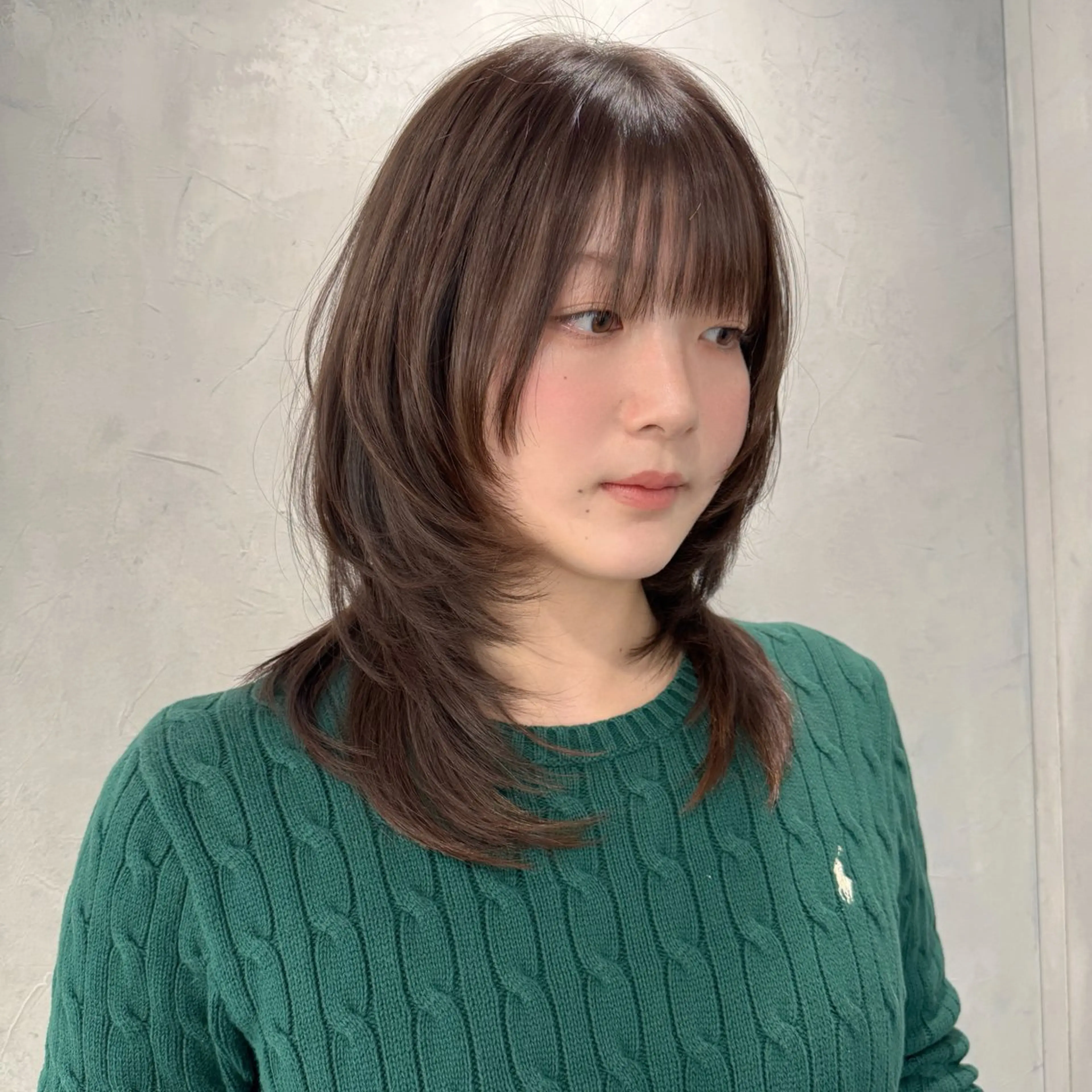 セミロング トレンド似合わせ /店長キドヨシキのヘアスタイル