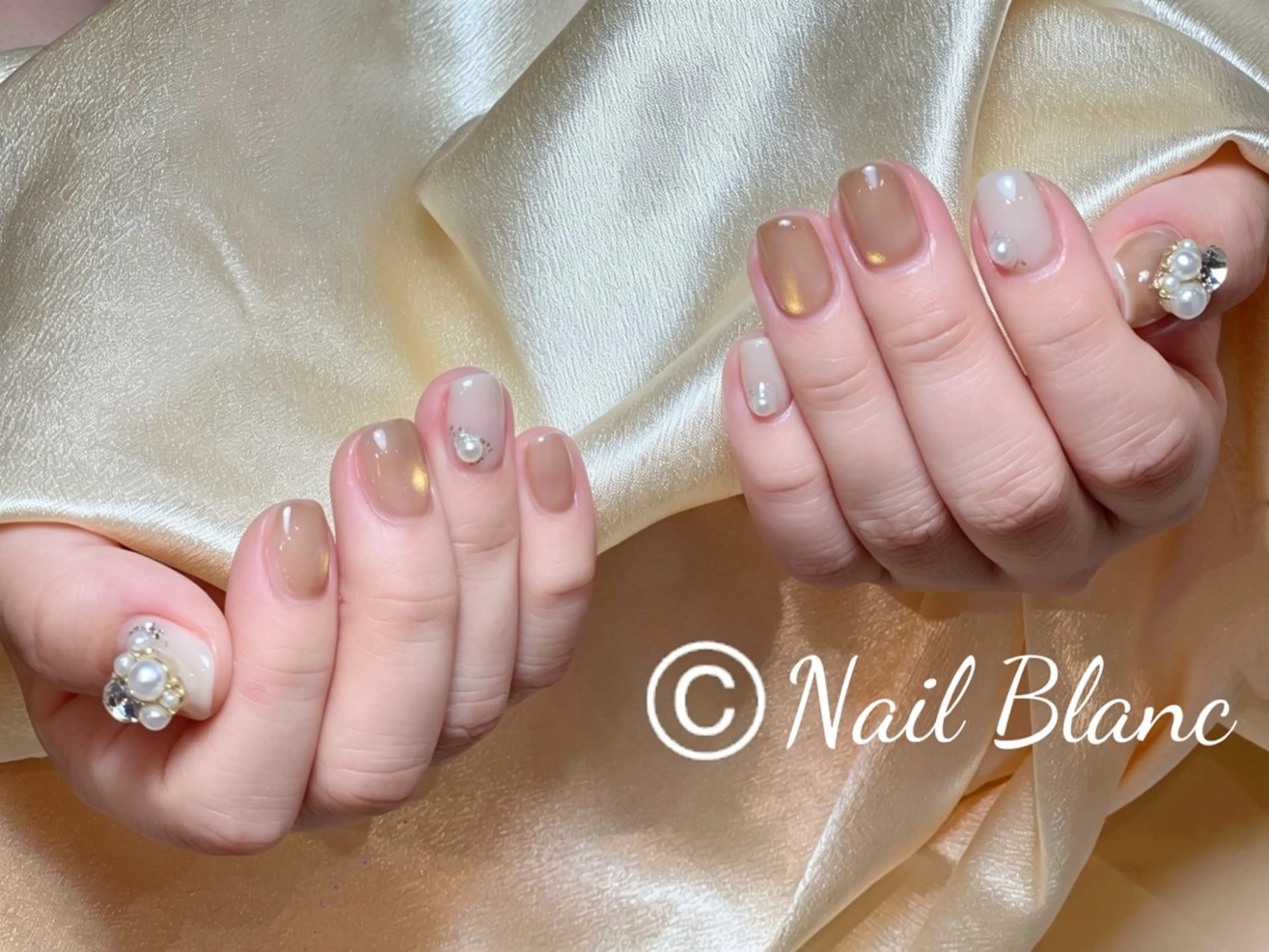 ネイル ハンドネイル NailBlanc みきのネイルデザイン