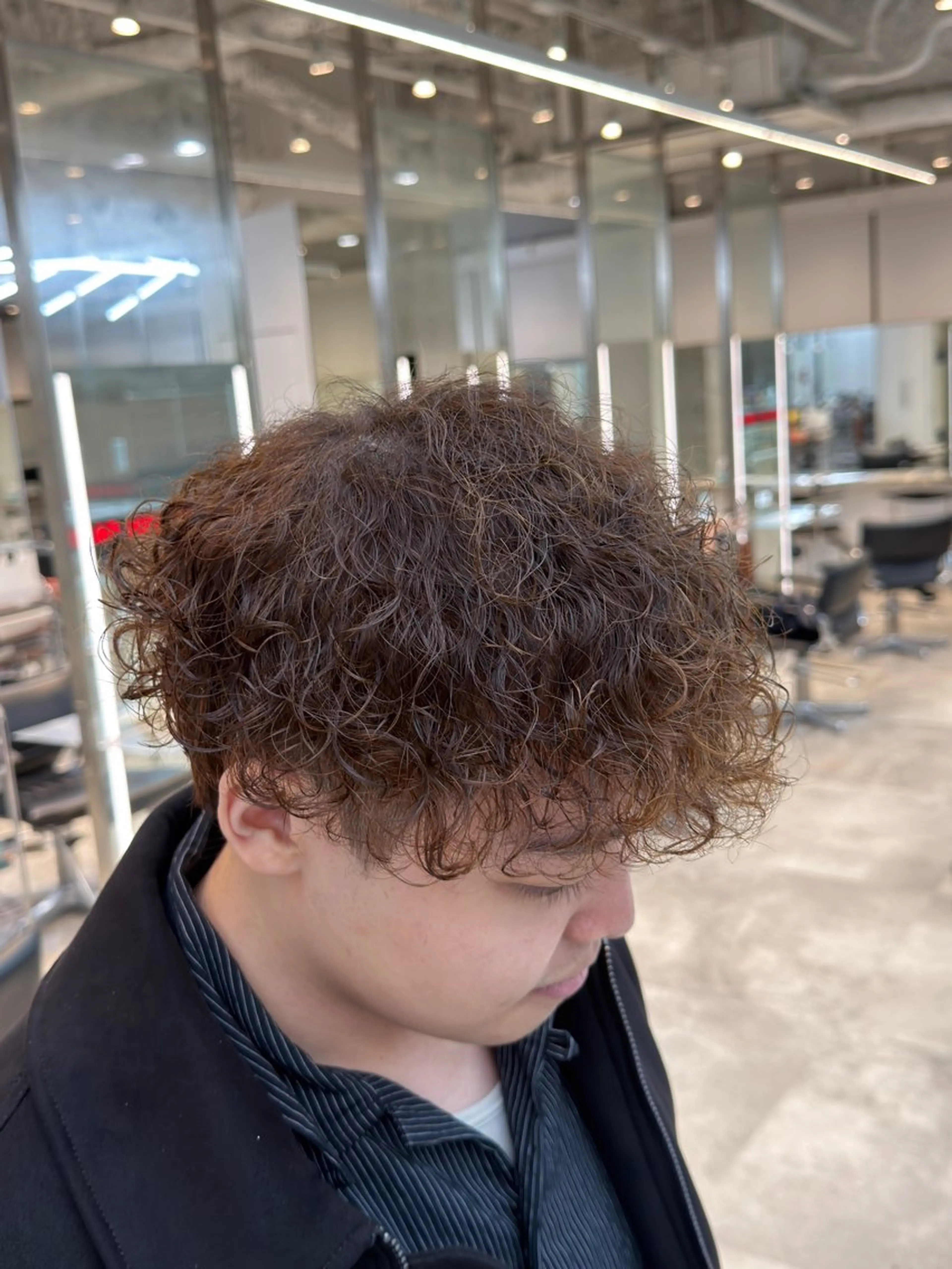 ショート カラー パーマ カット ヘアカラー パーマ fifth 児玉達哉 当日予約🙆のヘアスタイル