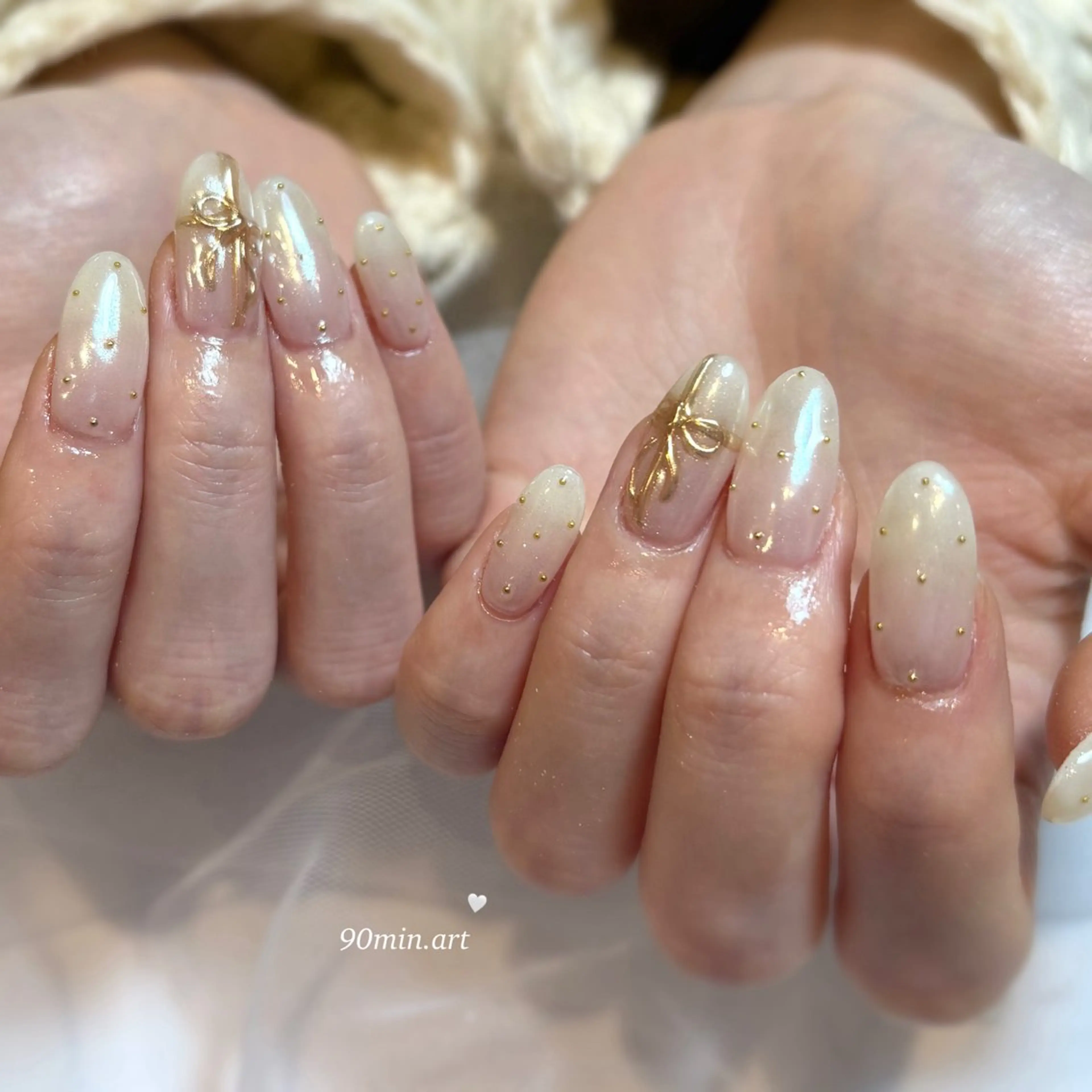 ネイル ジェルネイル ニュアンスネイル ハンドネイル eight横浜☁️ くまべのネイルデザイン