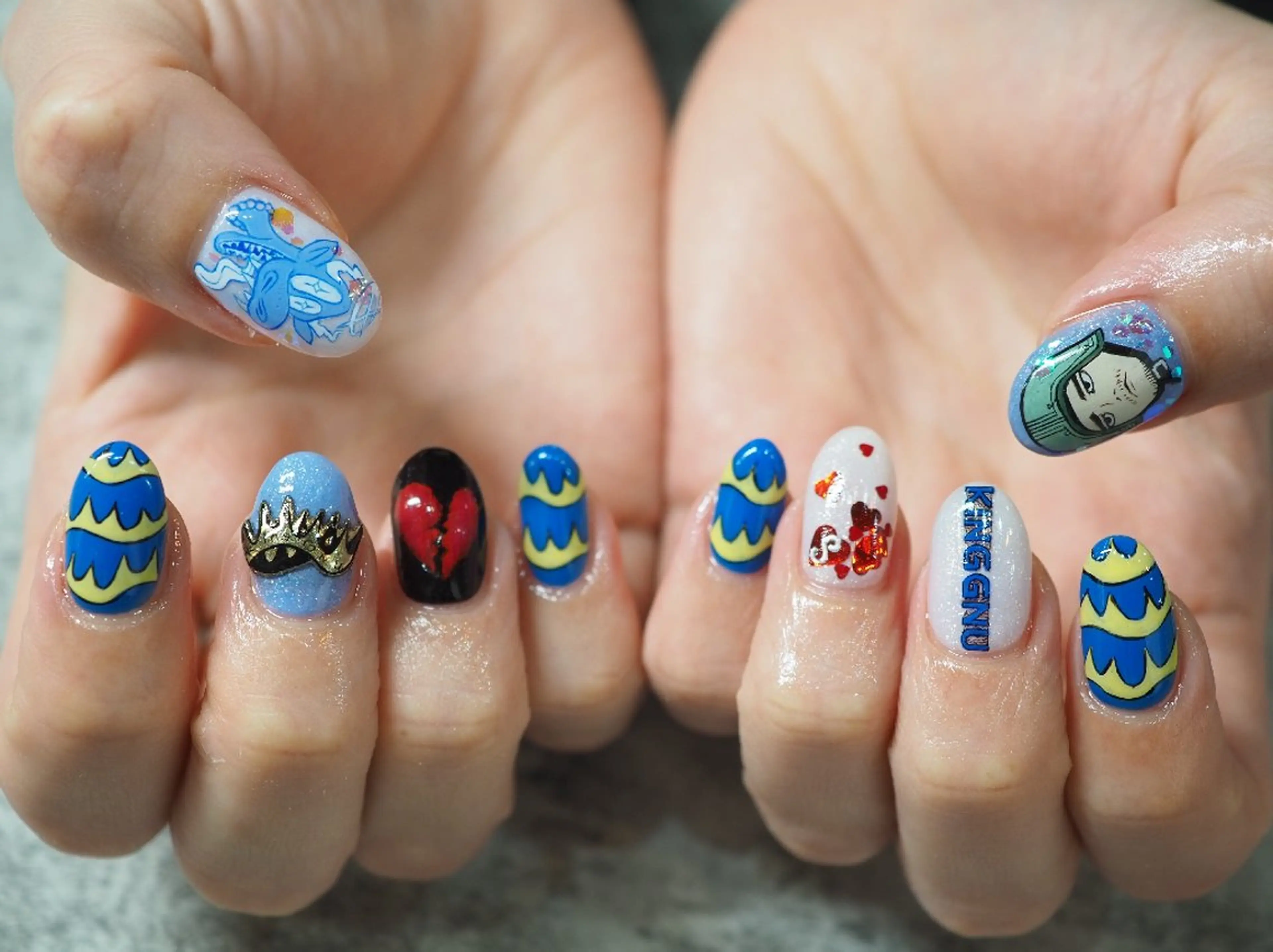 ネイル ハンドネイル glaNje 福光のネイルデザイン