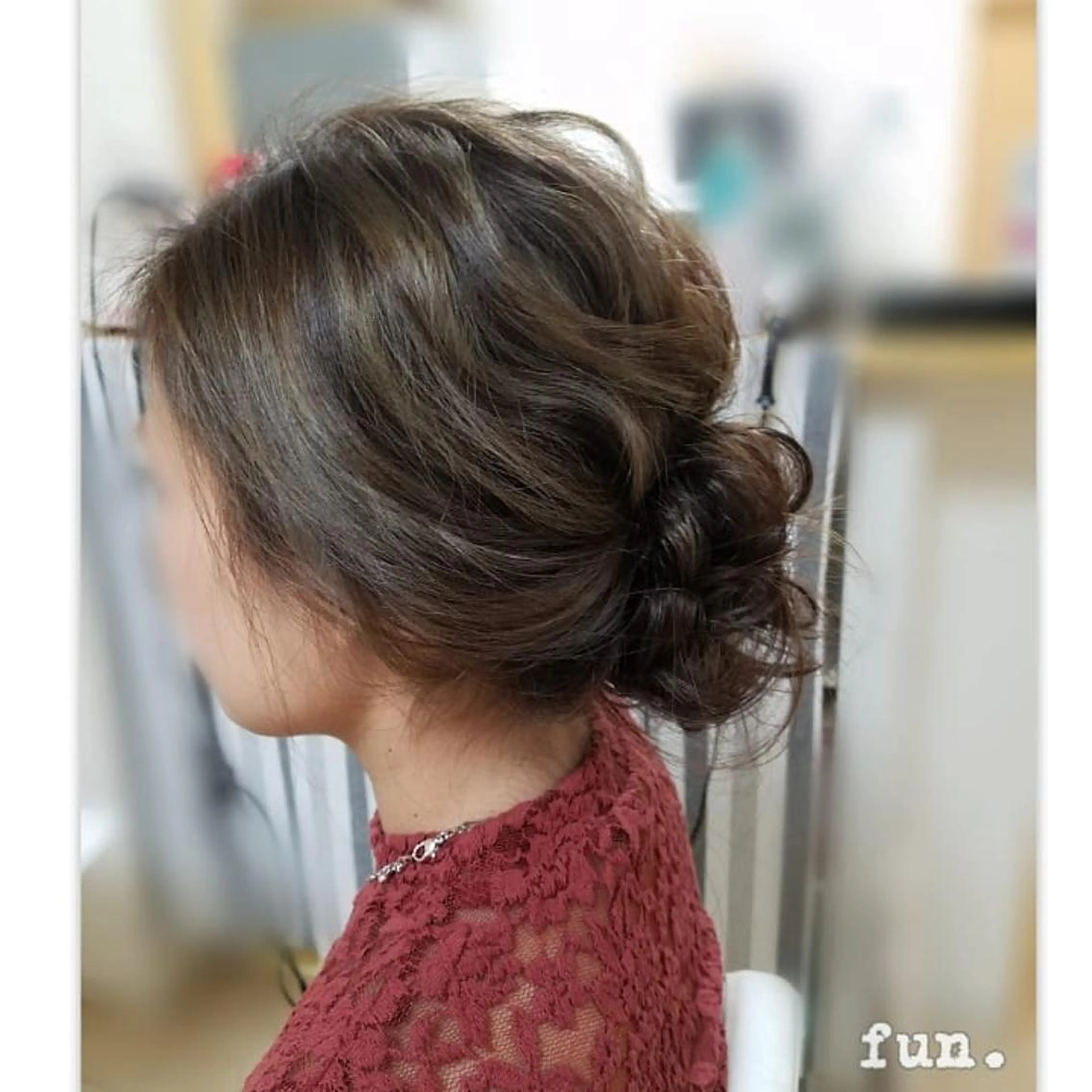 ミディアム ヘアアレンジ fun./ヘアセット /エクステ/着付のその他イメージ