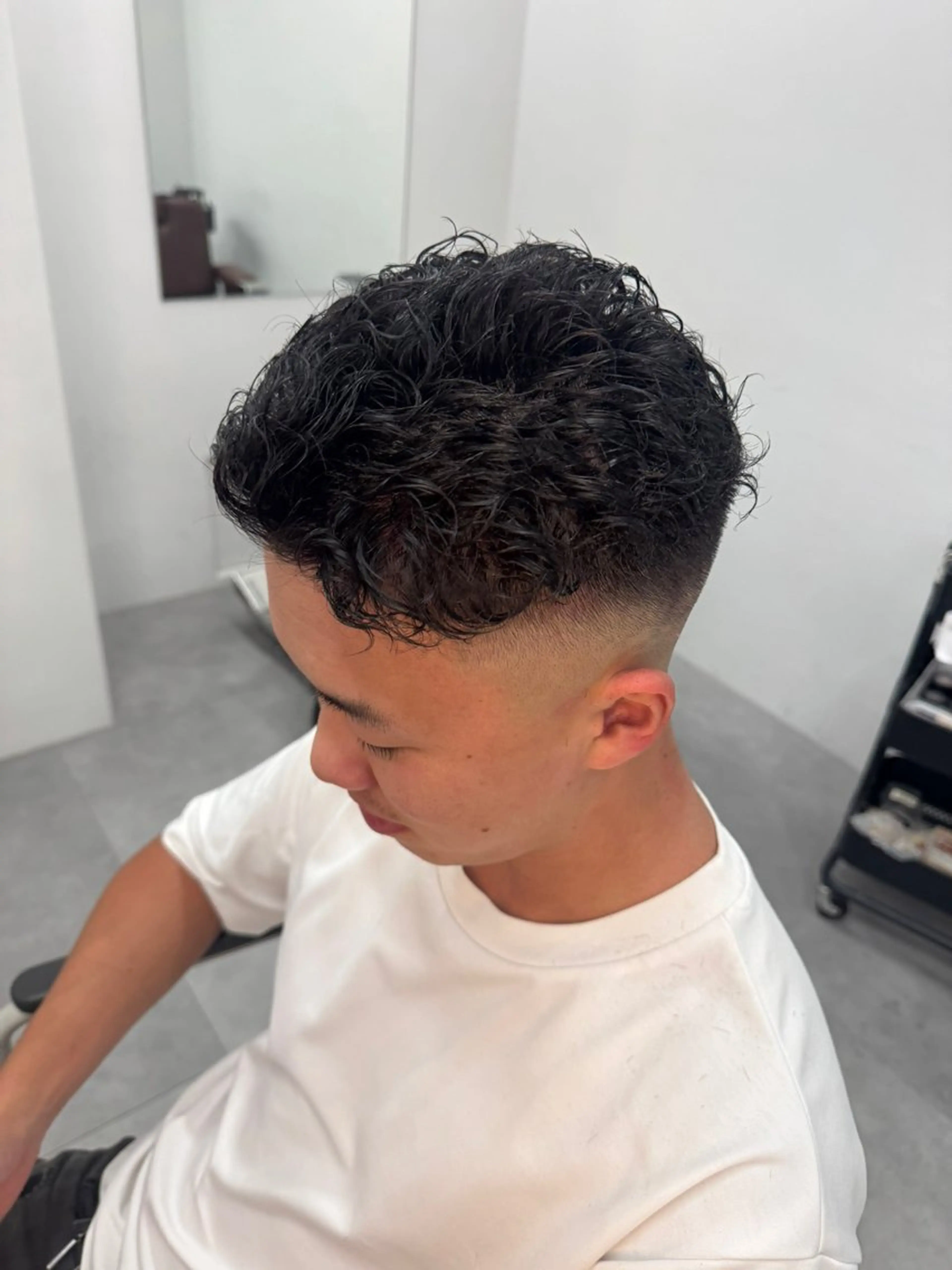 パーマ メンズ メンズパーマ カタオカ ケンジのヘアスタイル