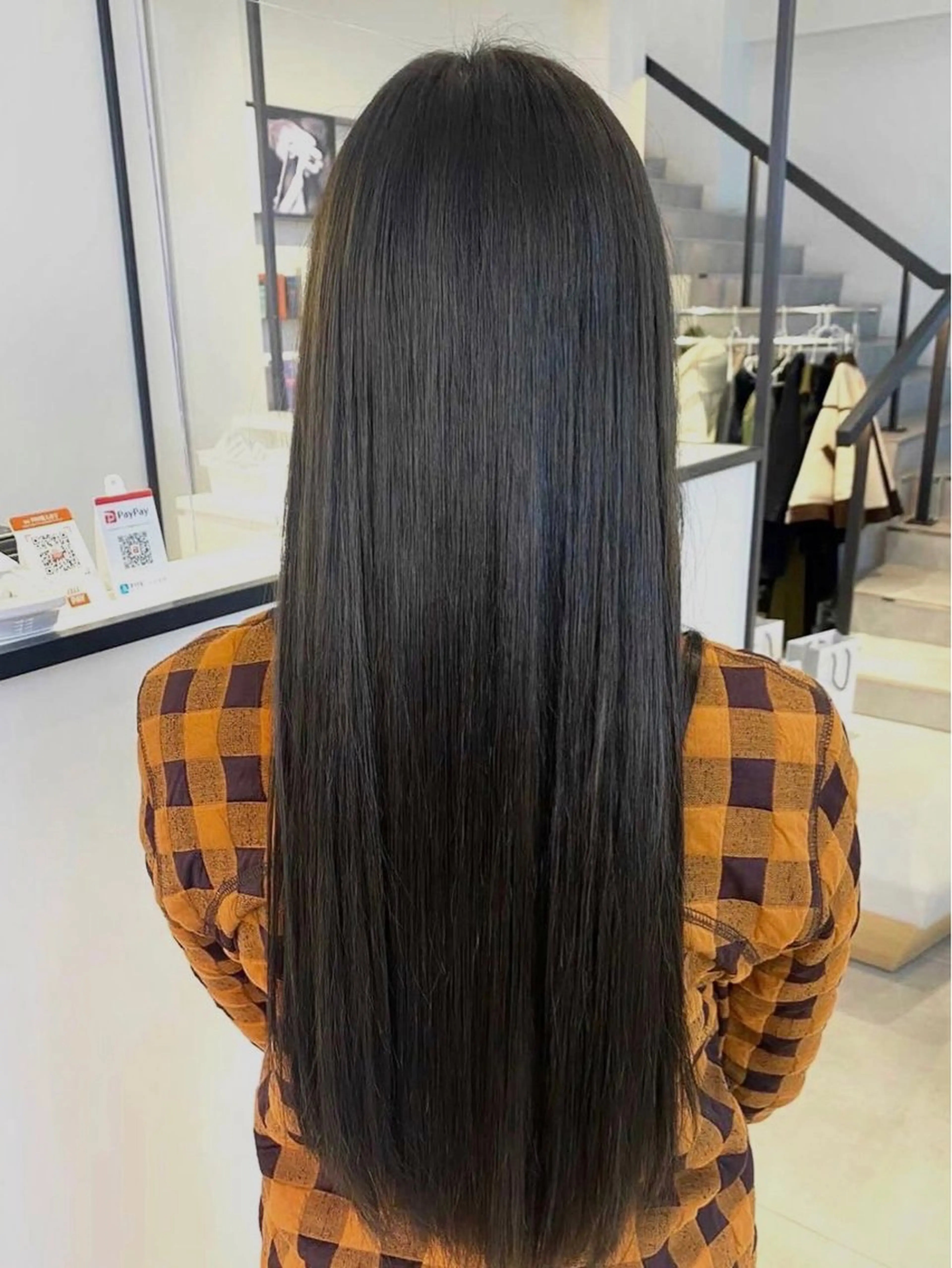 ロング 髪質改善 トリートメント 酸性ストレート カット 縮毛矯正 トリートメント Kureha/ネイル トレンドヘアのマツエク・マツパデザイン