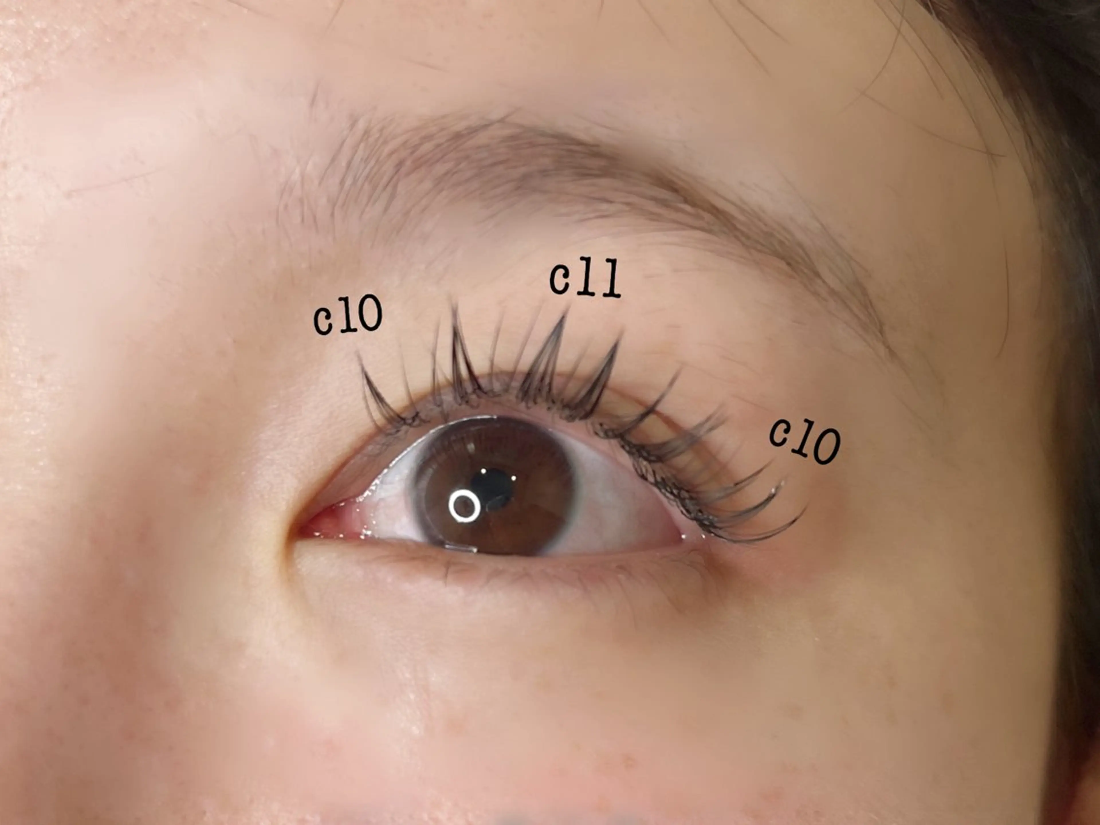 マツエク・マツパ フラットラッシュ fan.germe☆ Satsukiのマツエク・マツパデザイン