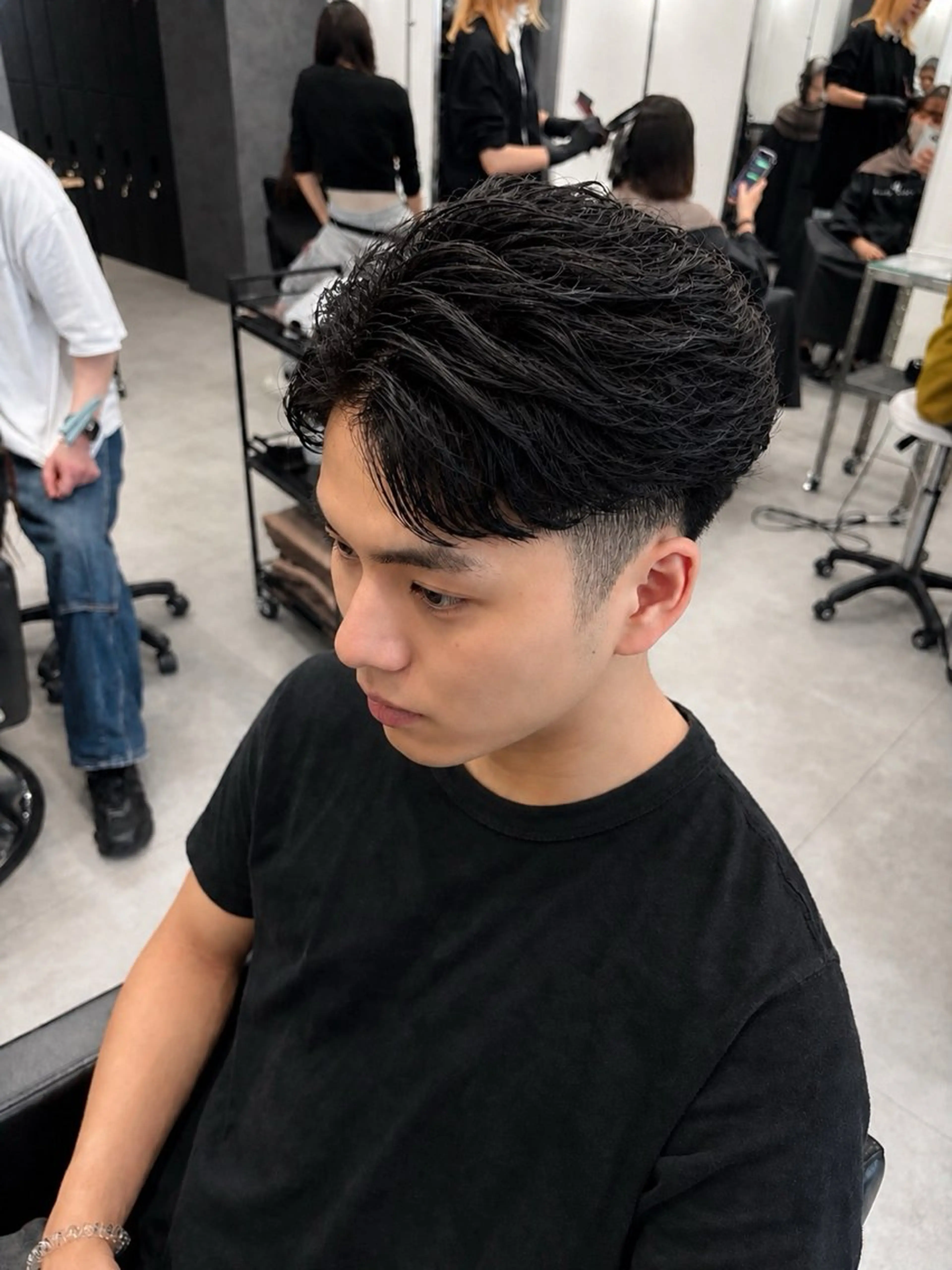 🔥ご新規様メンズ限定人気No.３🔥骨格矯正カット＋ニュアンスパーマ🌀（ニュアンスパーマ/カルマパーマ/ケアパーマ）の写真