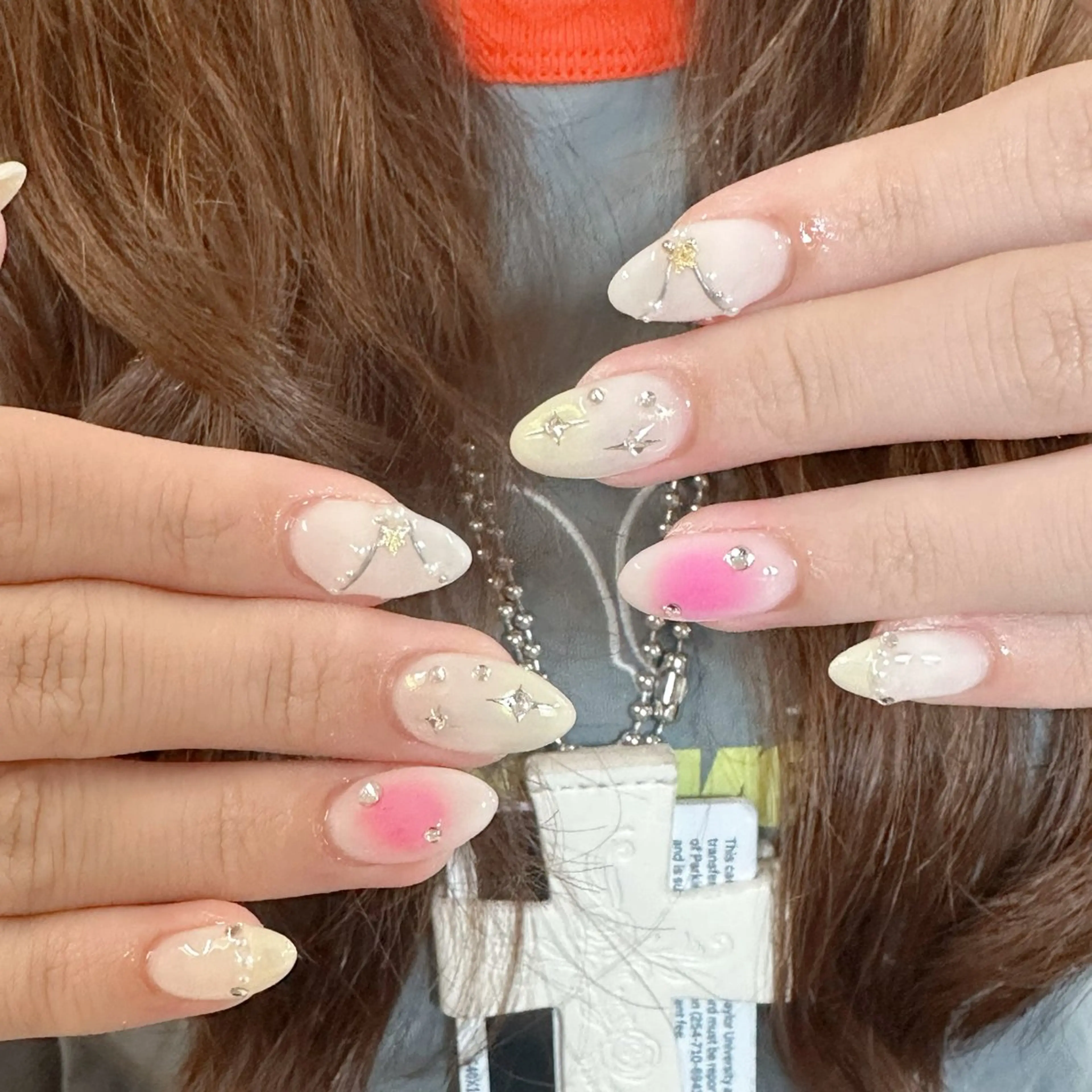 ネイル ハンドネイル 🍄Rina🍄 韓国風ネイルのネイルデザイン