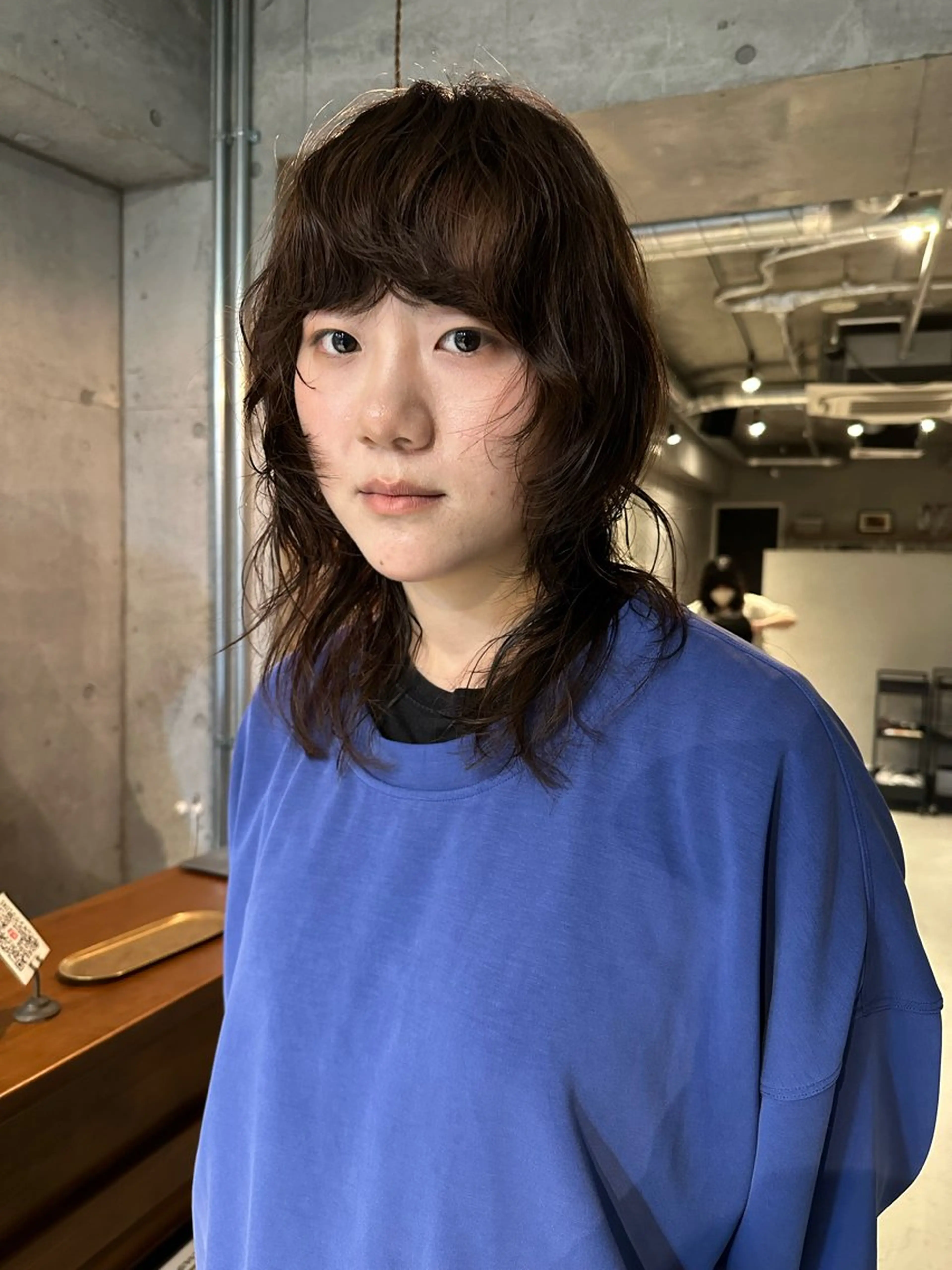 ミディアム パーマ カット パーマ トリートメント 斎藤祐樹 /レイヤー/パーマのヘアスタイル