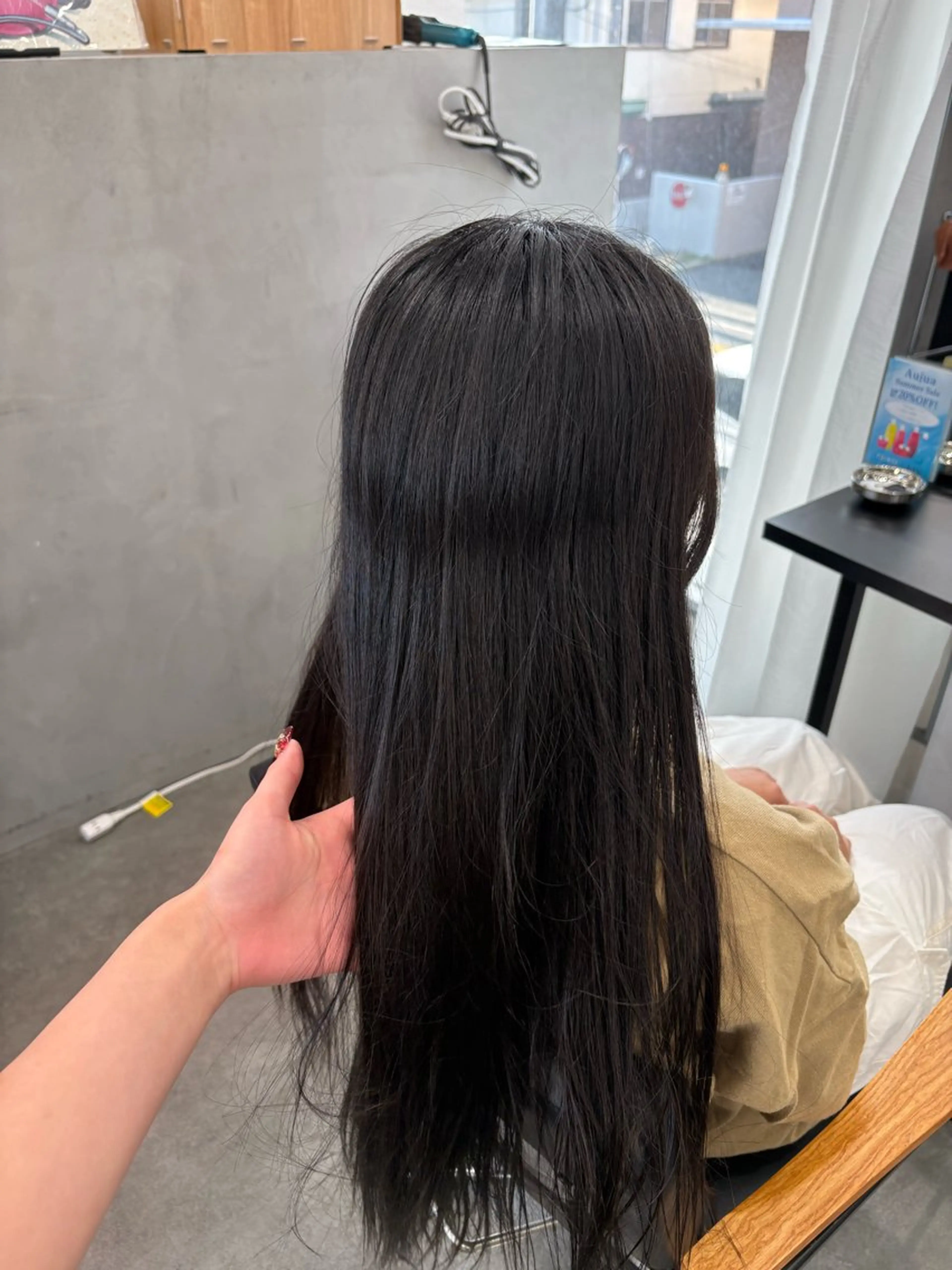 ロング カット 縮毛矯正 LIV My【マイ】 髪質改善/箕面のヘアスタイル