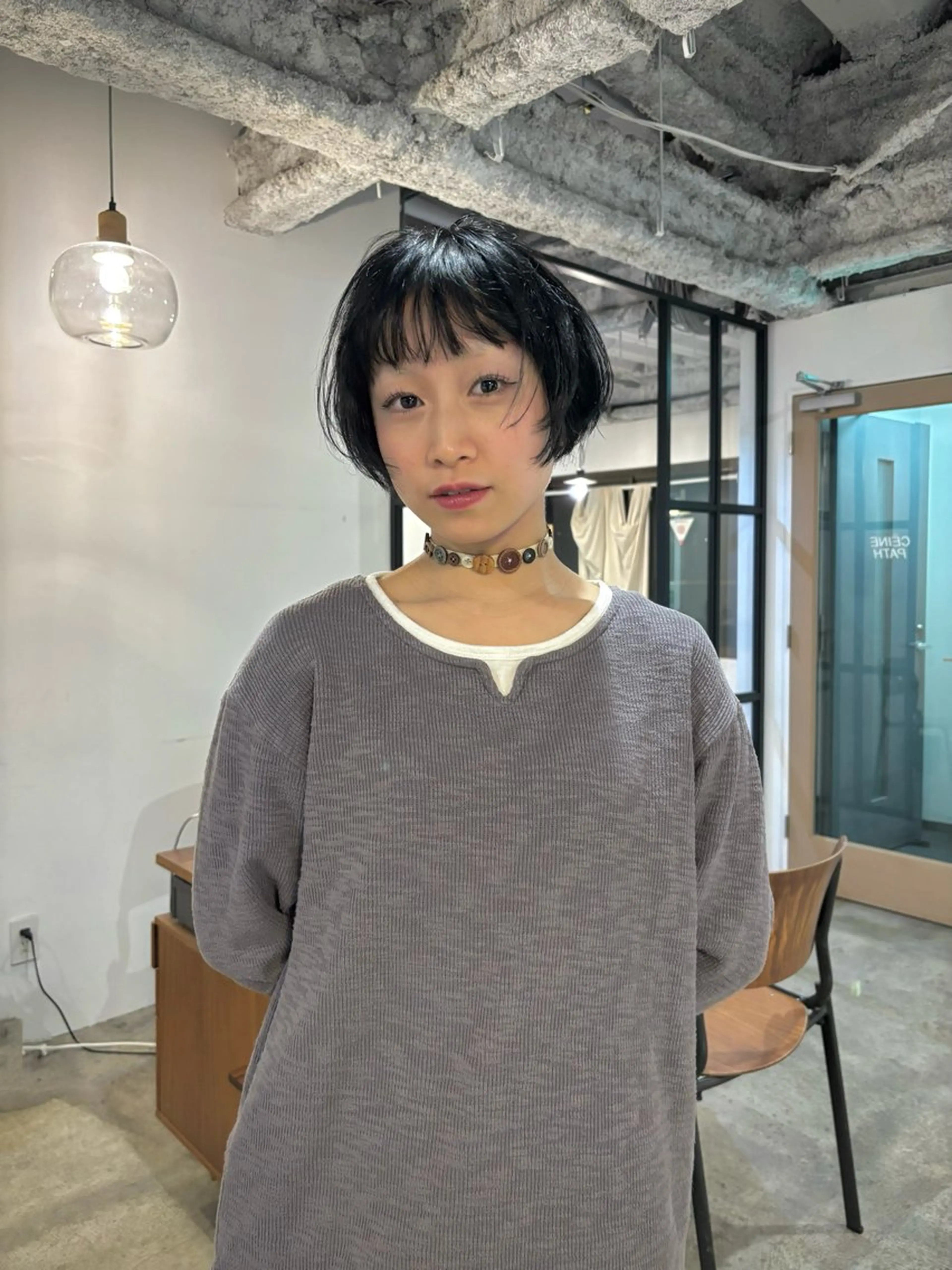 ショート カラー カット ヘアカラー yu maのヘアスタイル