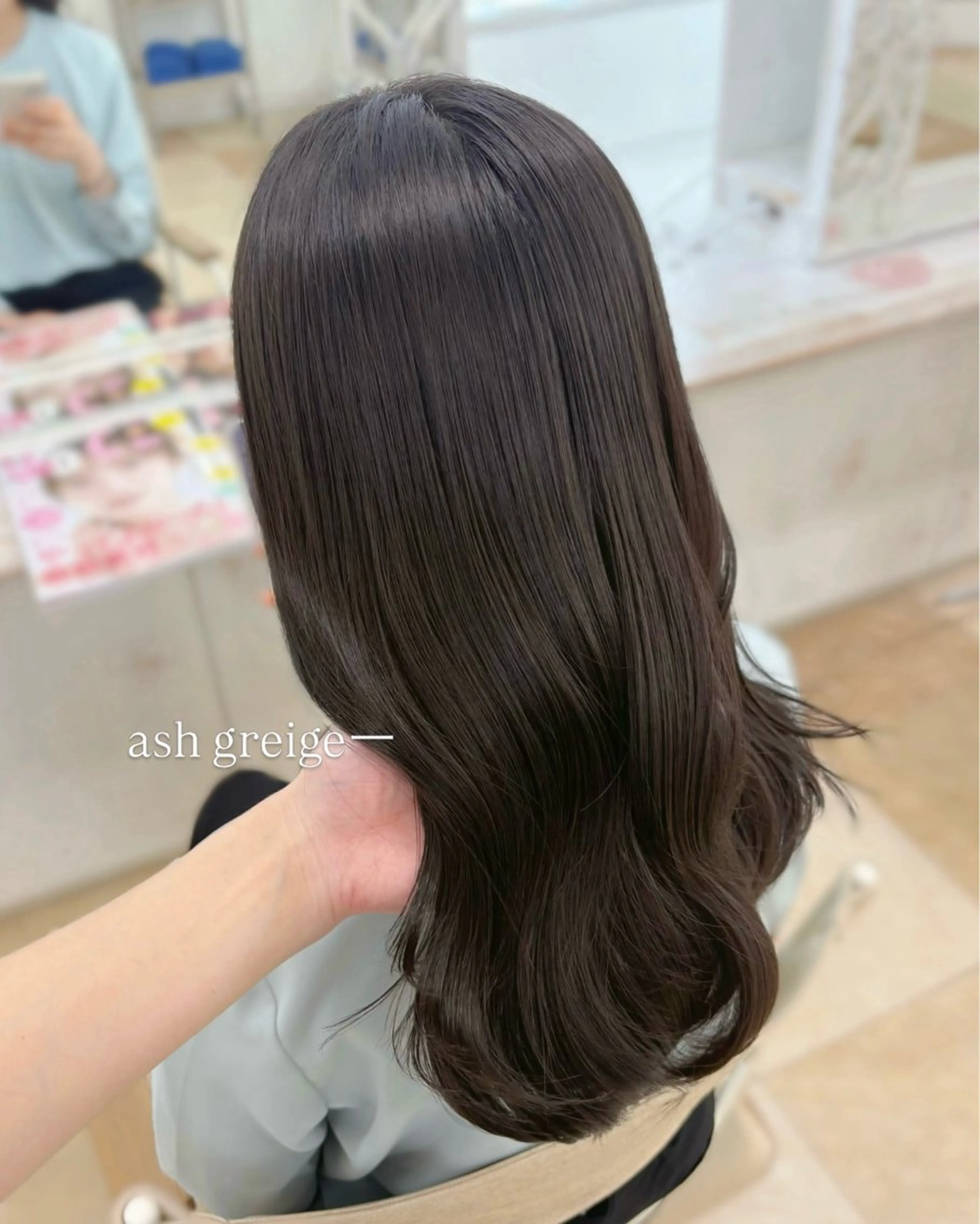 セミロング カット 🫧あやね/カットモ デル/仙台美容室🫧のヘアスタイル