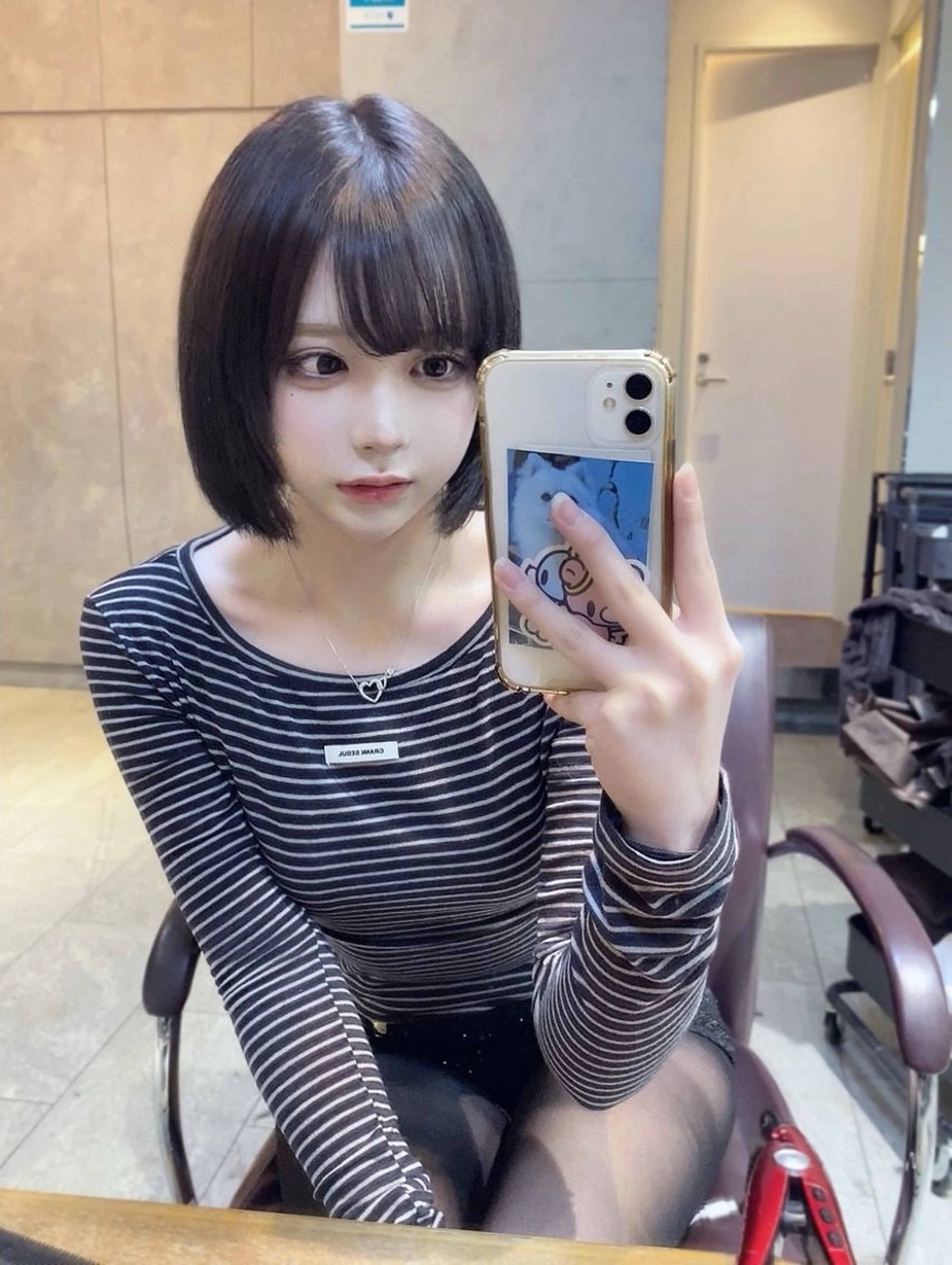 ミディアム カラー 🎀ハイトーン・艶 カラー HANA🎀のヘアスタイル