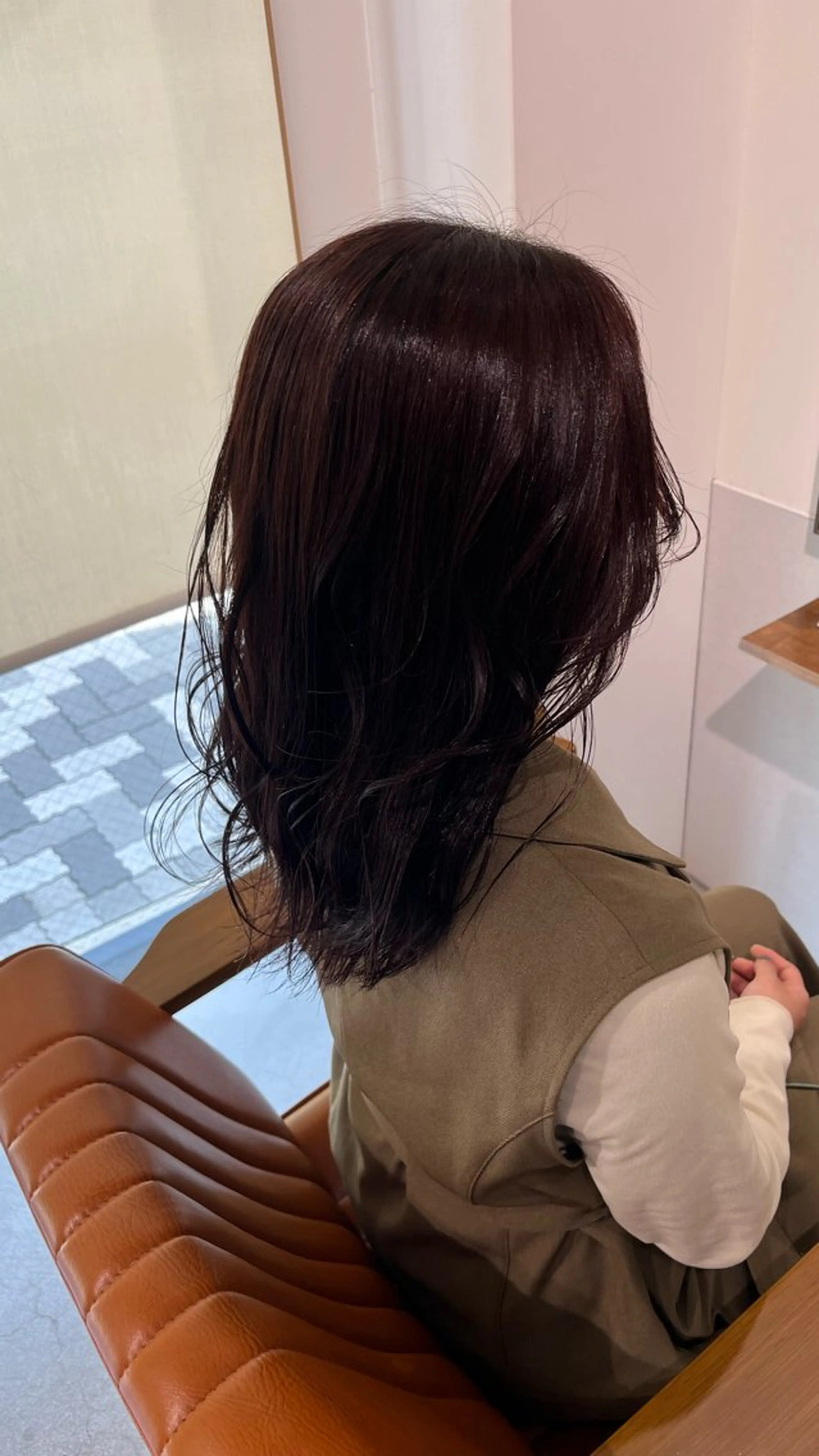 セミロング 鶴舞/透明感/リア ライズ/ いっとぅーのヘアスタイル