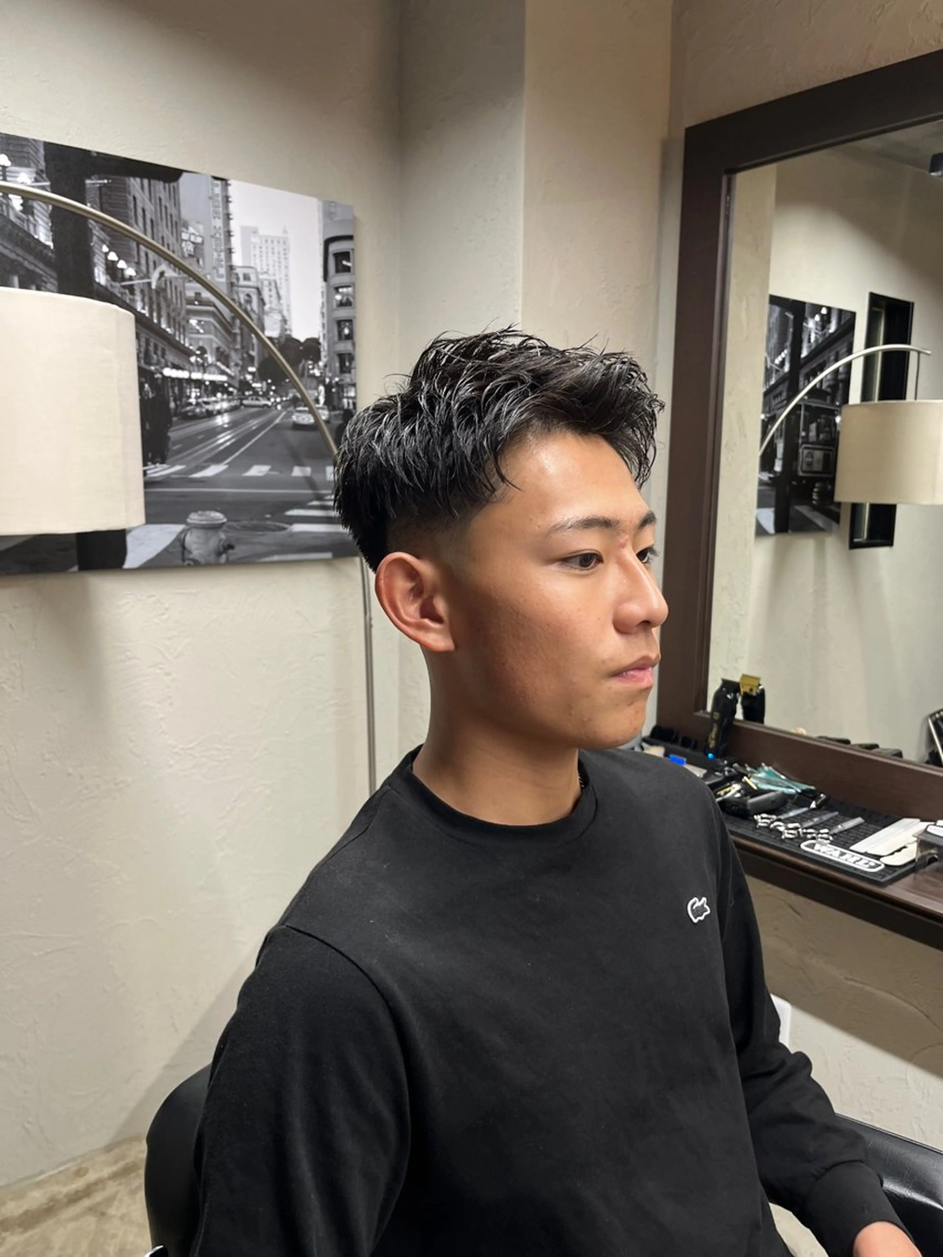 【メンズ限定】カットモデル✌️ツーブロックフェードスタイル※掲載情報をご確認の上ご予約くださいの写真
