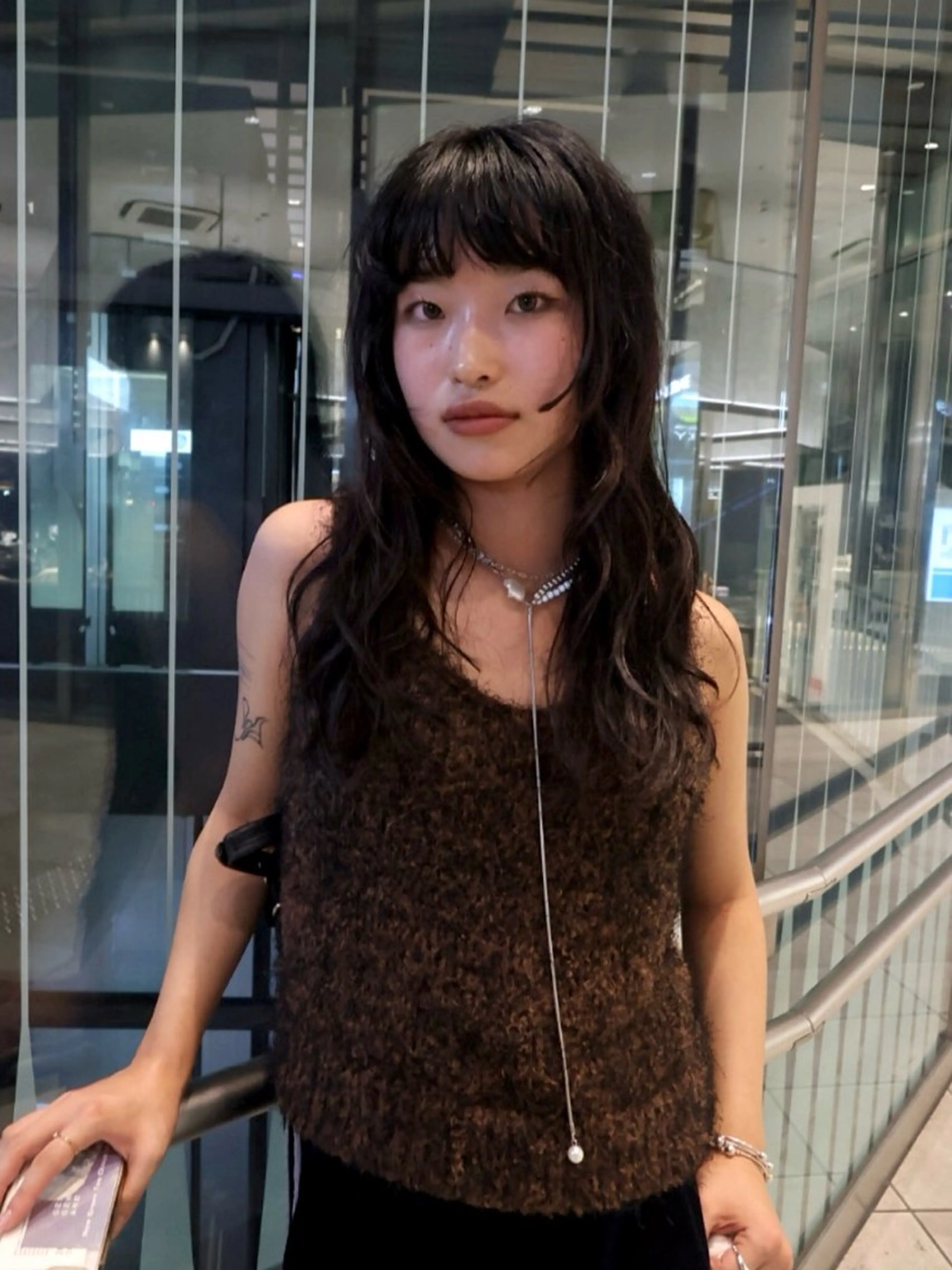 ロング パーマ ito suzuco @suc__asのヘアスタイル