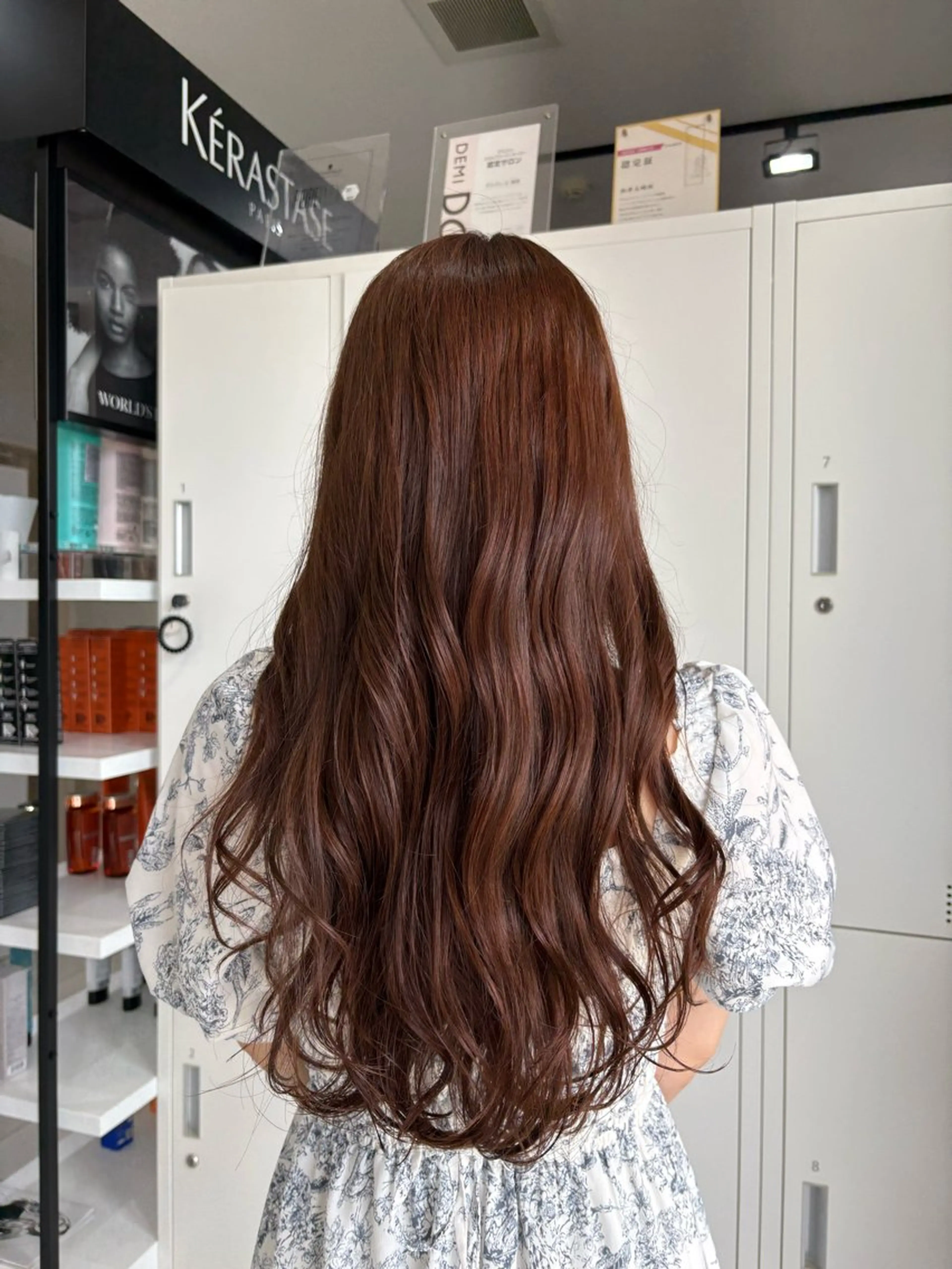 ロング カラー GRANDEUR やまだかなのヘアスタイル