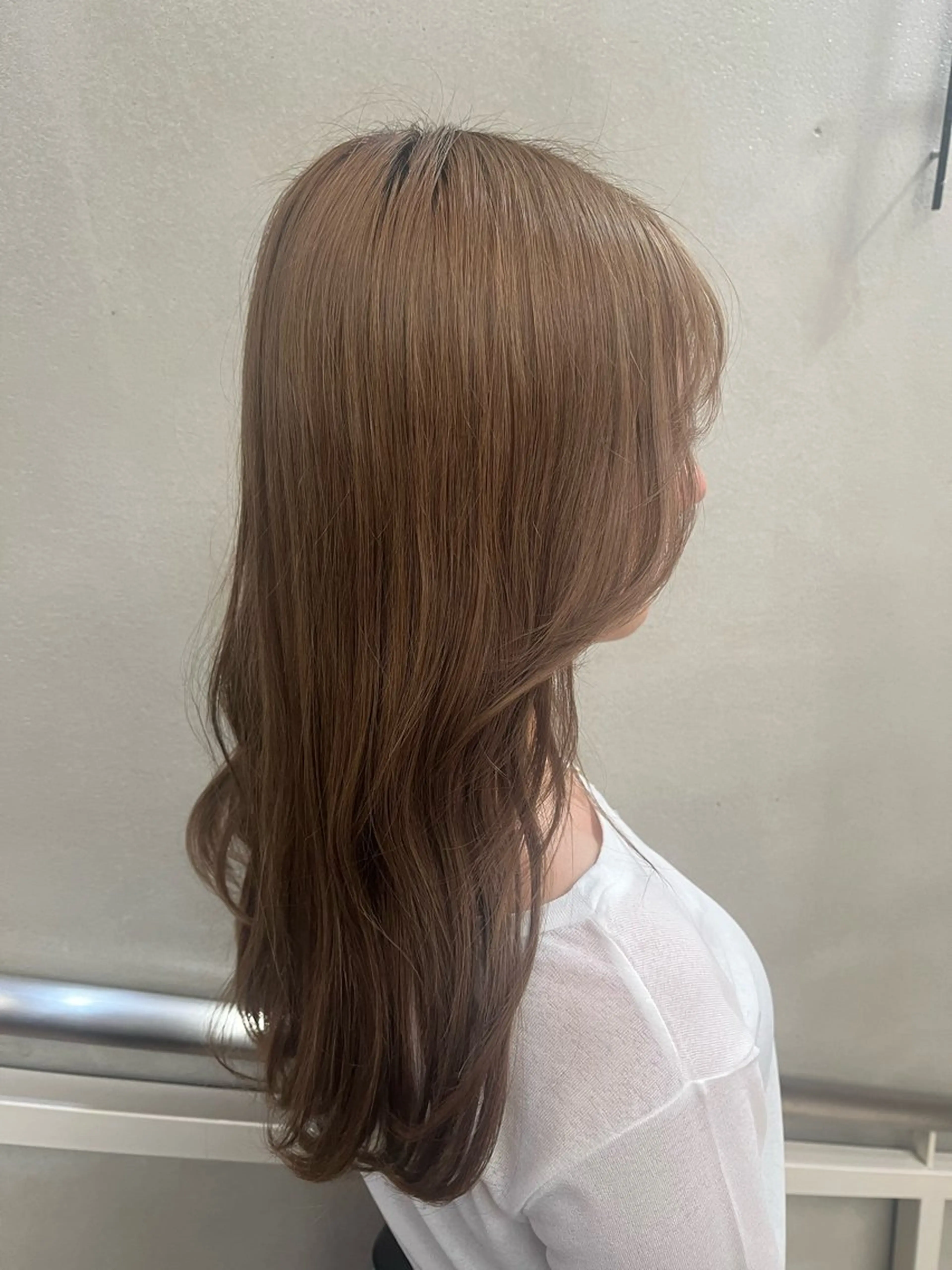 カラー ベージュカラー ブリーチ カット ヘアカラー トリートメント ケイナ/ 髪質改善🍀のヘアスタイル