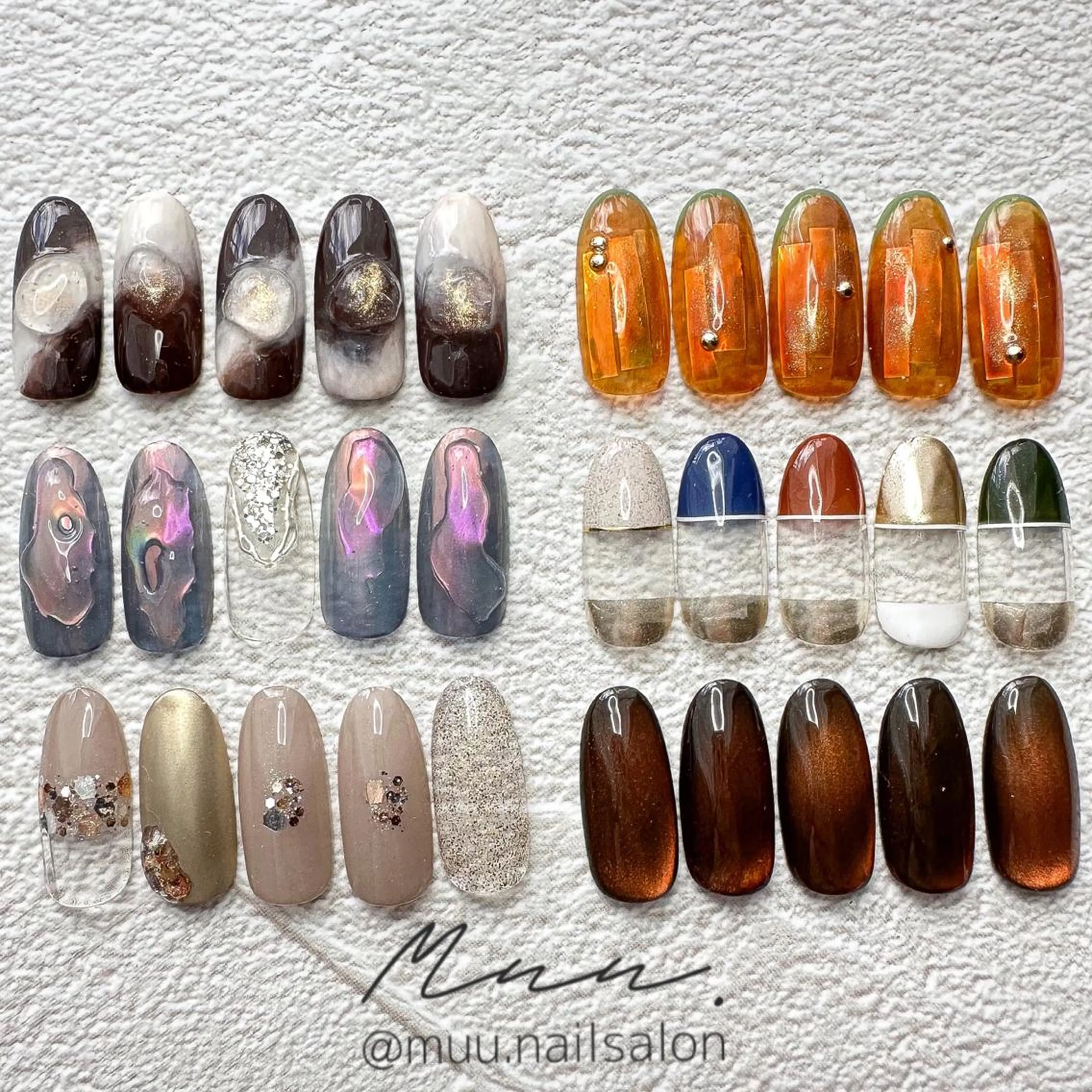 ネイル アートネイル ハンドネイル ハンドケア muu. maiのネイルデザイン