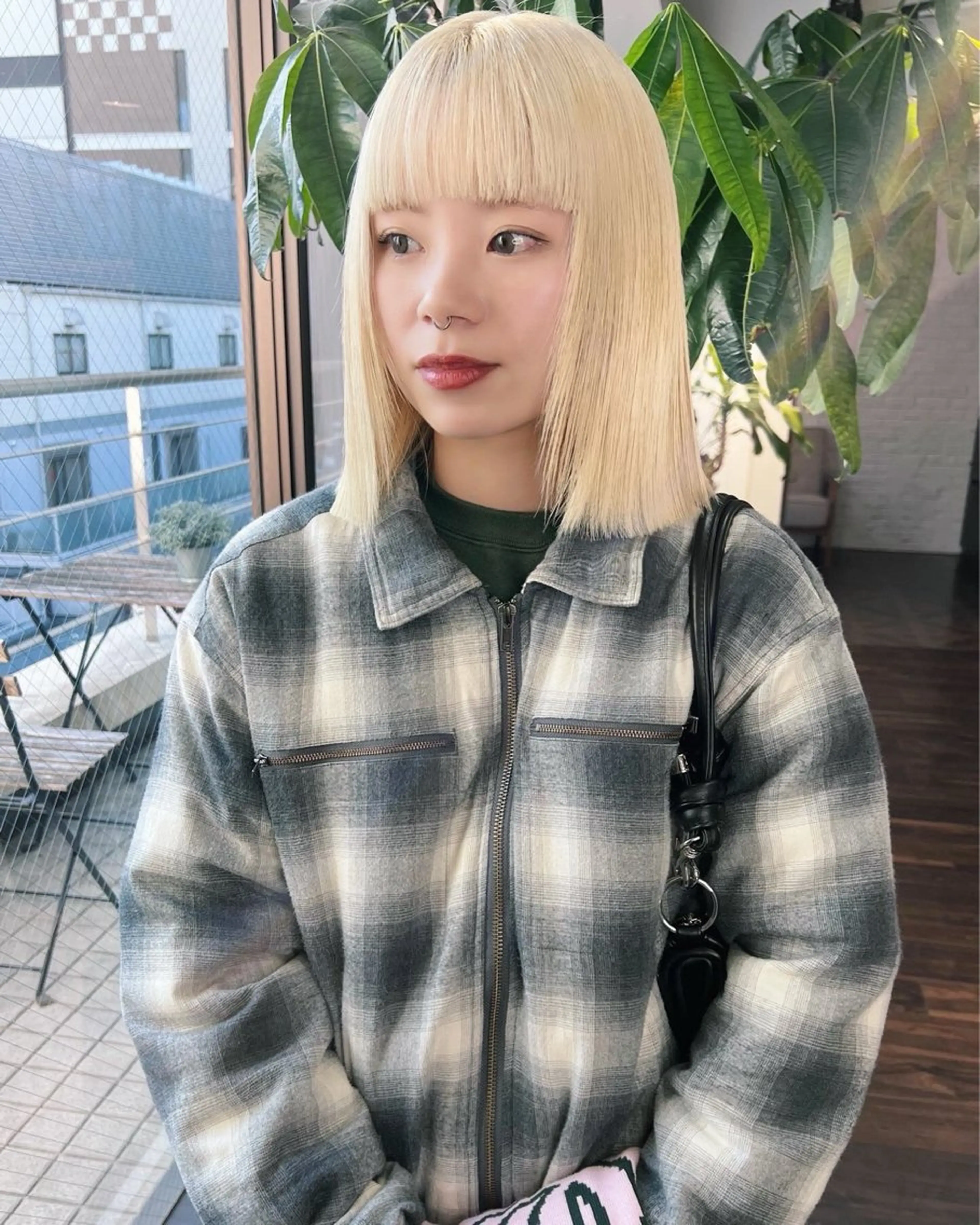 ミディアム カラー ヘアカラー トリートメント 🧡色落ちまで2度綺 麗なカラー🧡ヨシキのヘアスタイル