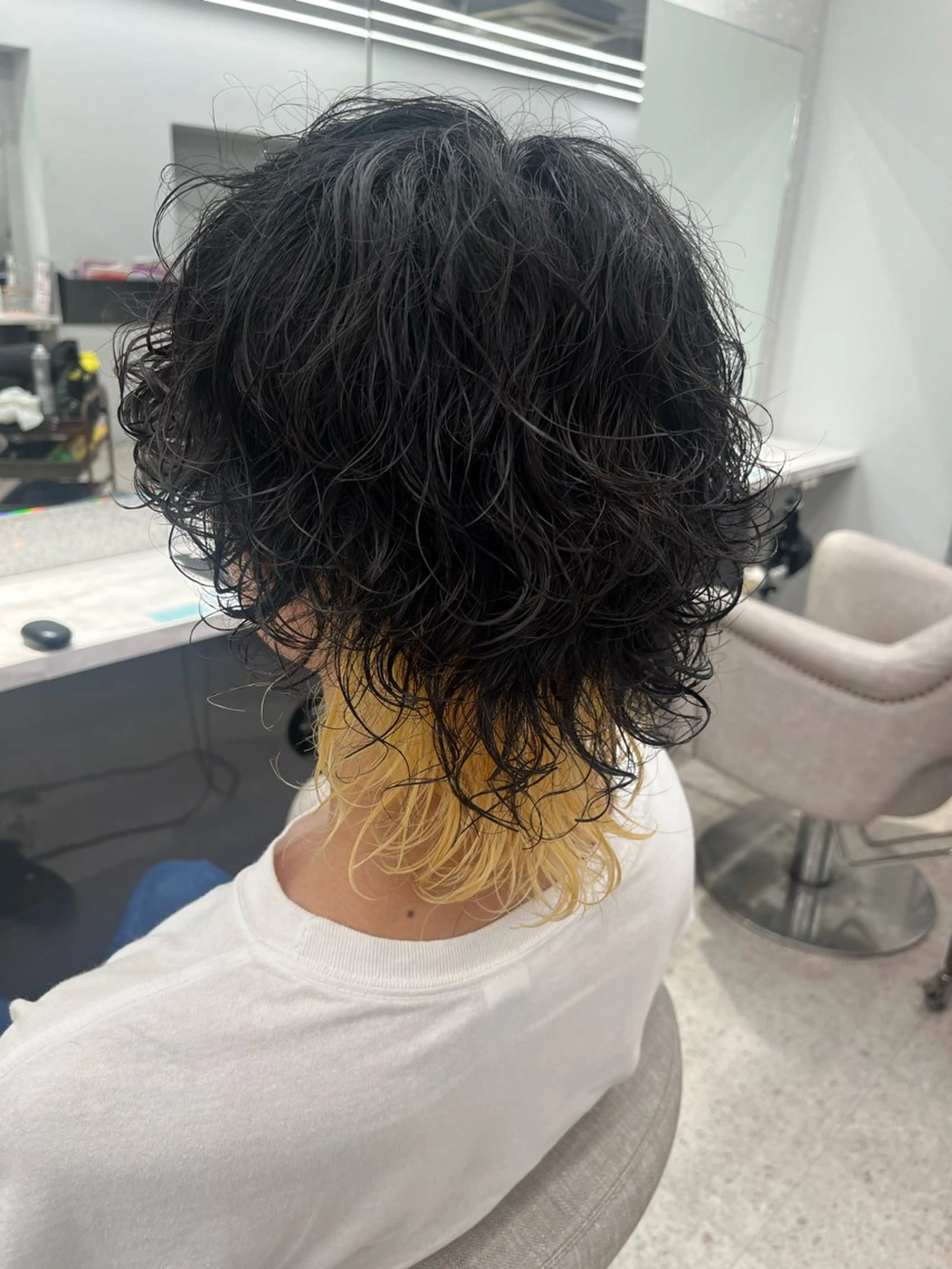 パーマ メンズ カット ヘアカラー 🍐シャドウパーマ メンズ特化/守岡🍐のヘアスタイル