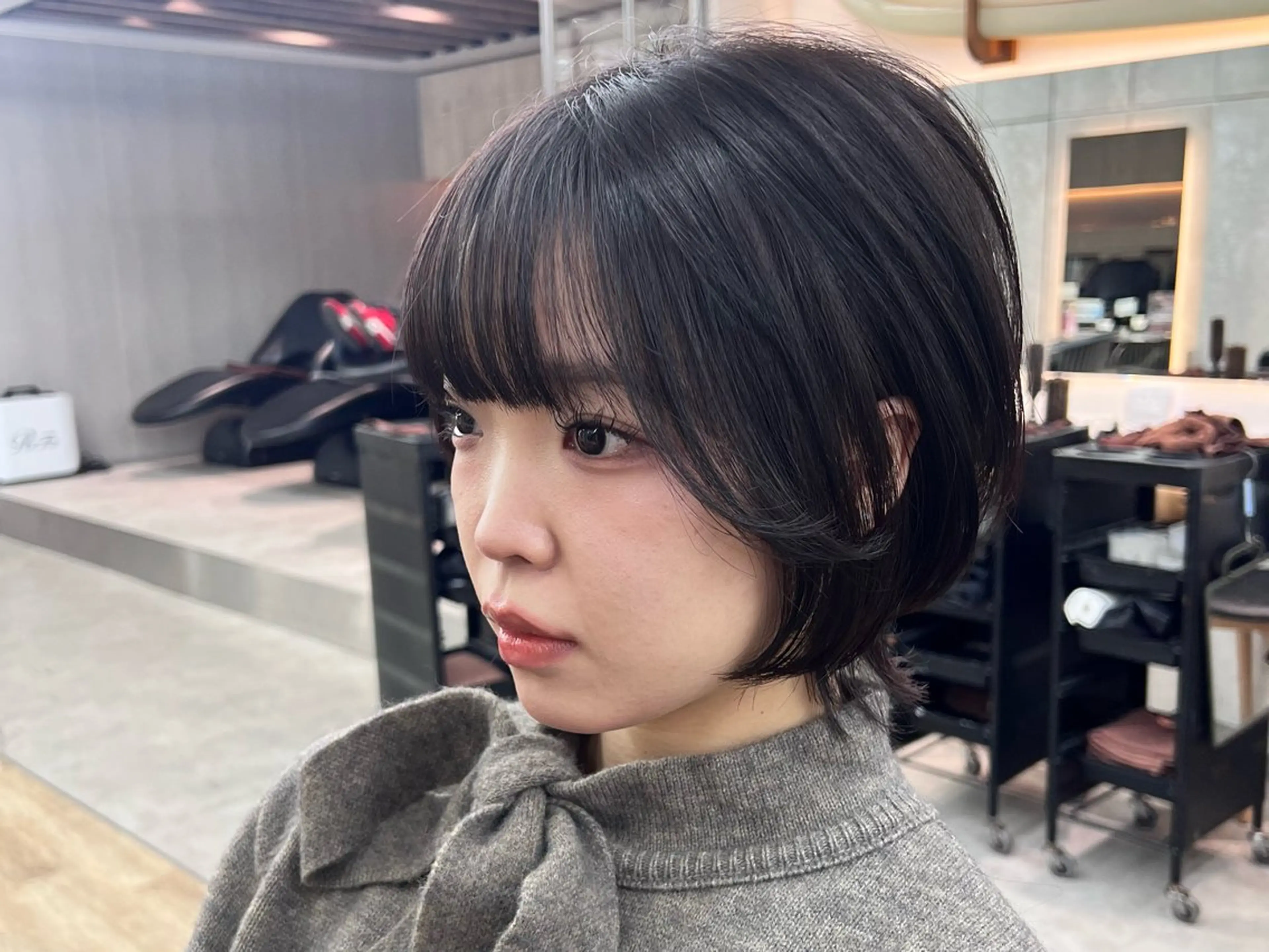 ショート カラー 透明感カラー 顔まわりレイヤー 髪質改善 韓国風ヘア レイヤーカット カット ヘアカラー メンズ/韓国レイヤー /縮毛矯正/📍爽太のヘアスタイル