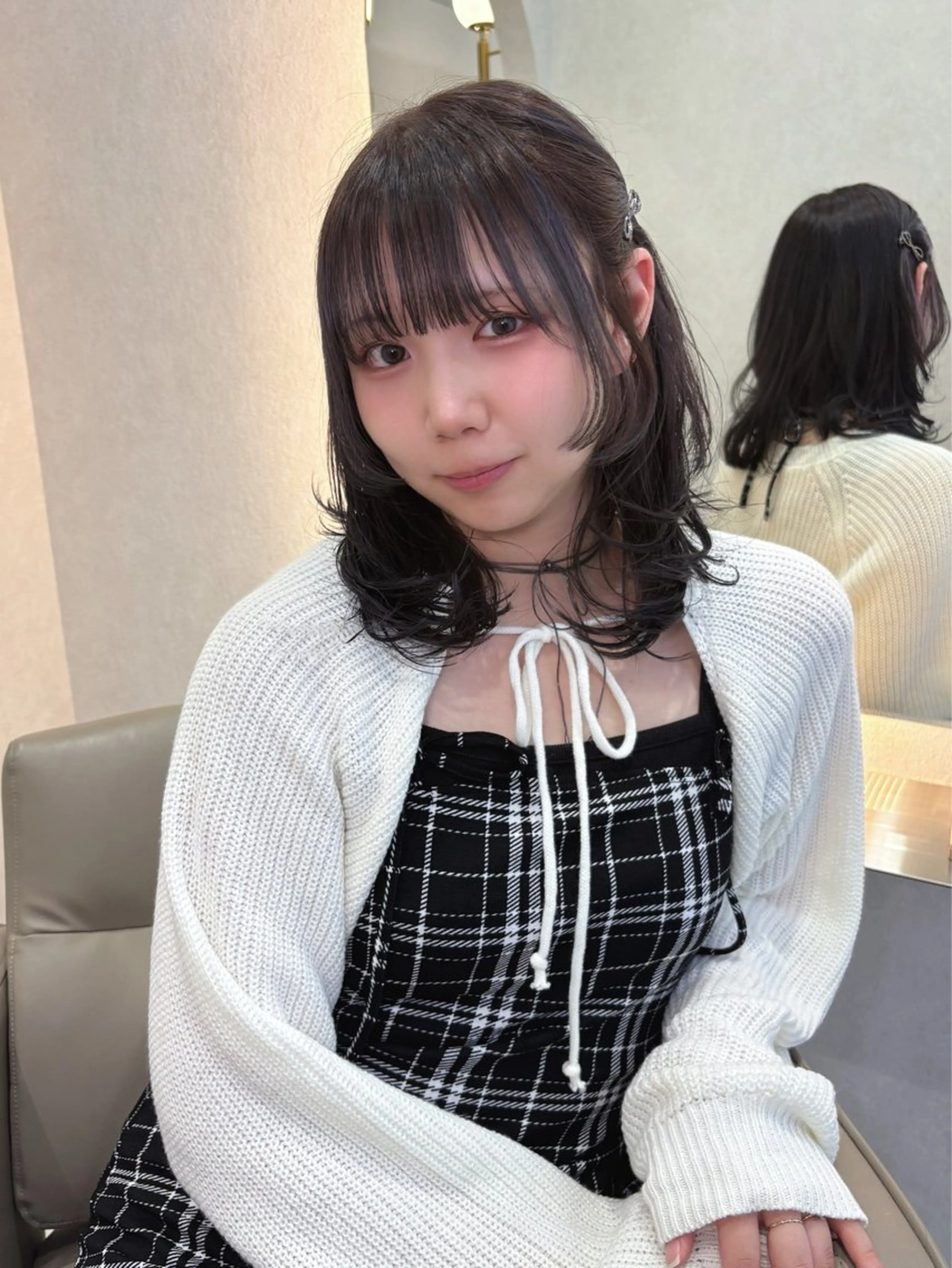 ミディアム カット ヘアカラー トリートメント 🌿【Zina札幌】 東海林りかこ🌿のヘアスタイル