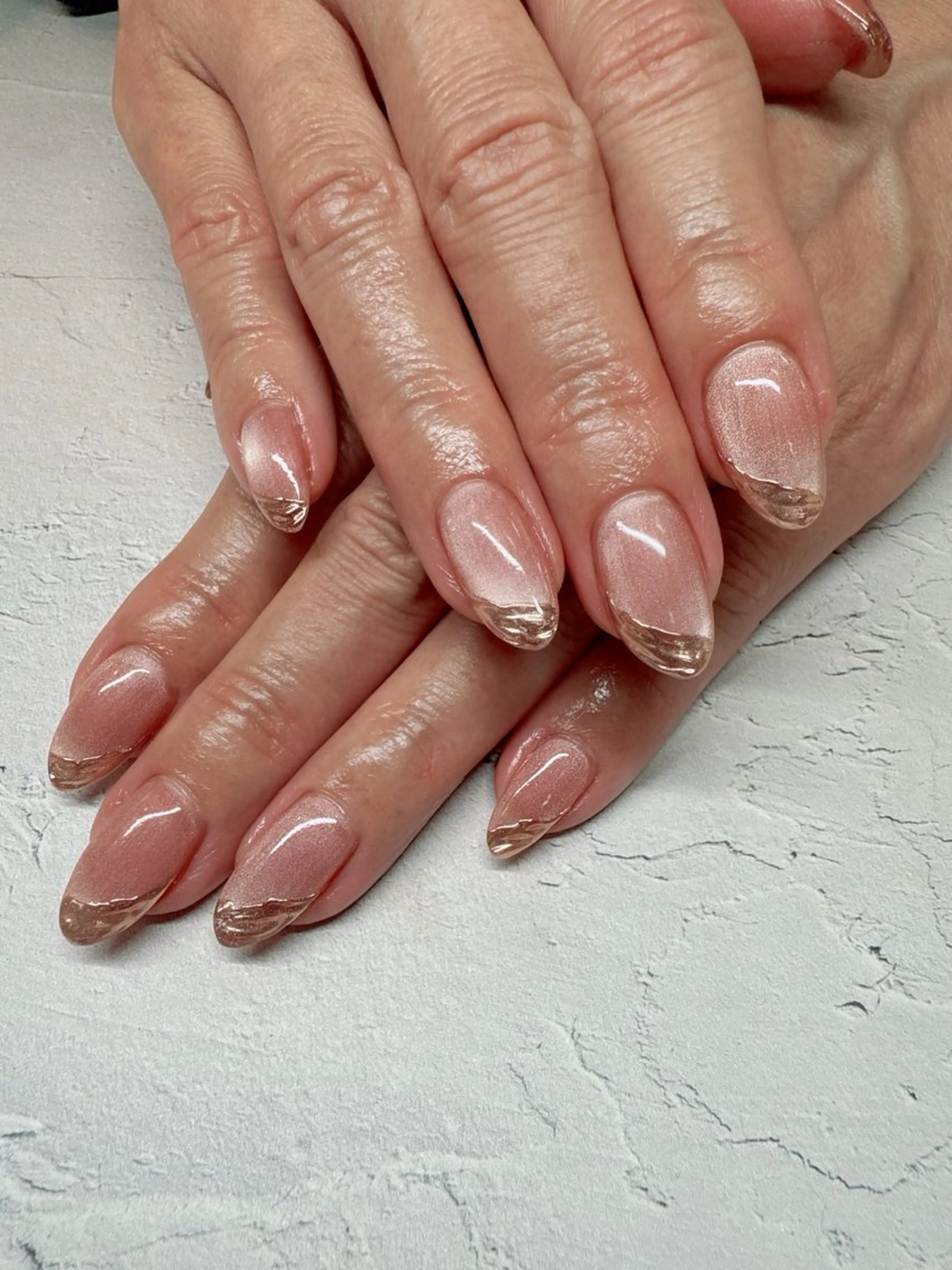 ネイル アートネイル マグネットネイル ミラーネイル ハンドネイル nailist SATO【銀座】のネイルデザイン