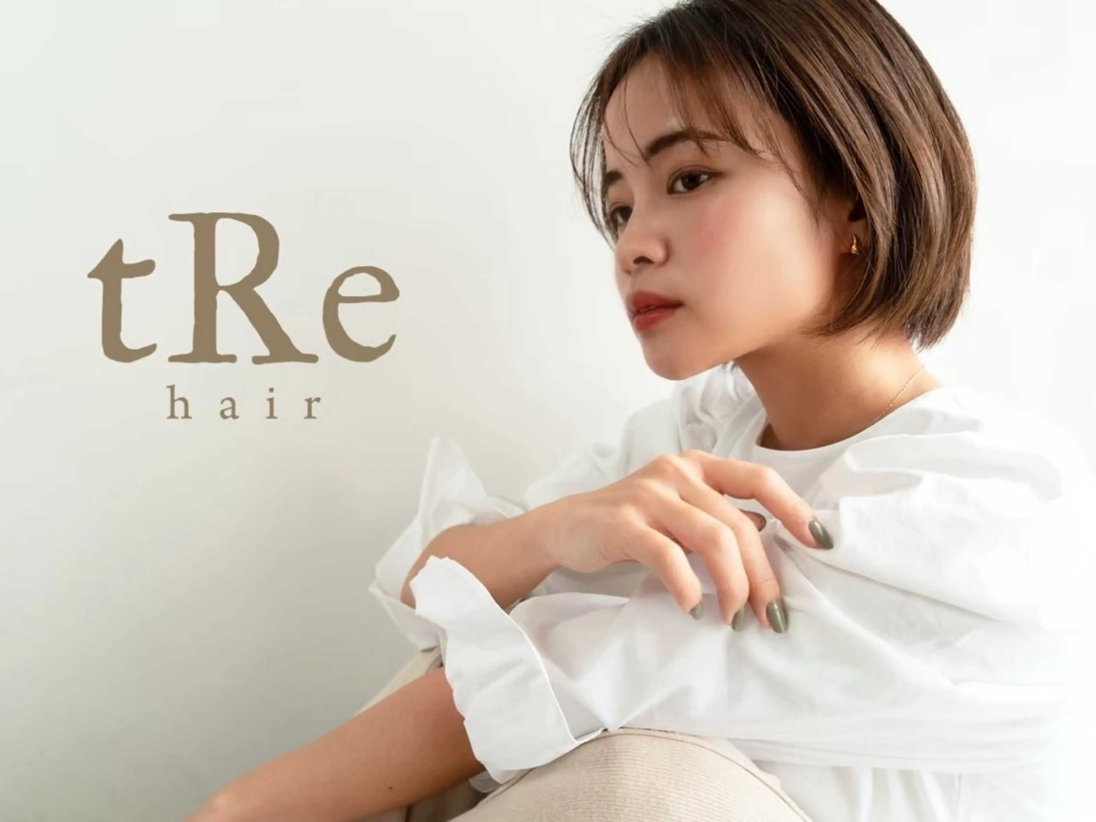 カラー レディースカット モデル✂️中野裕介のヘアスタイル