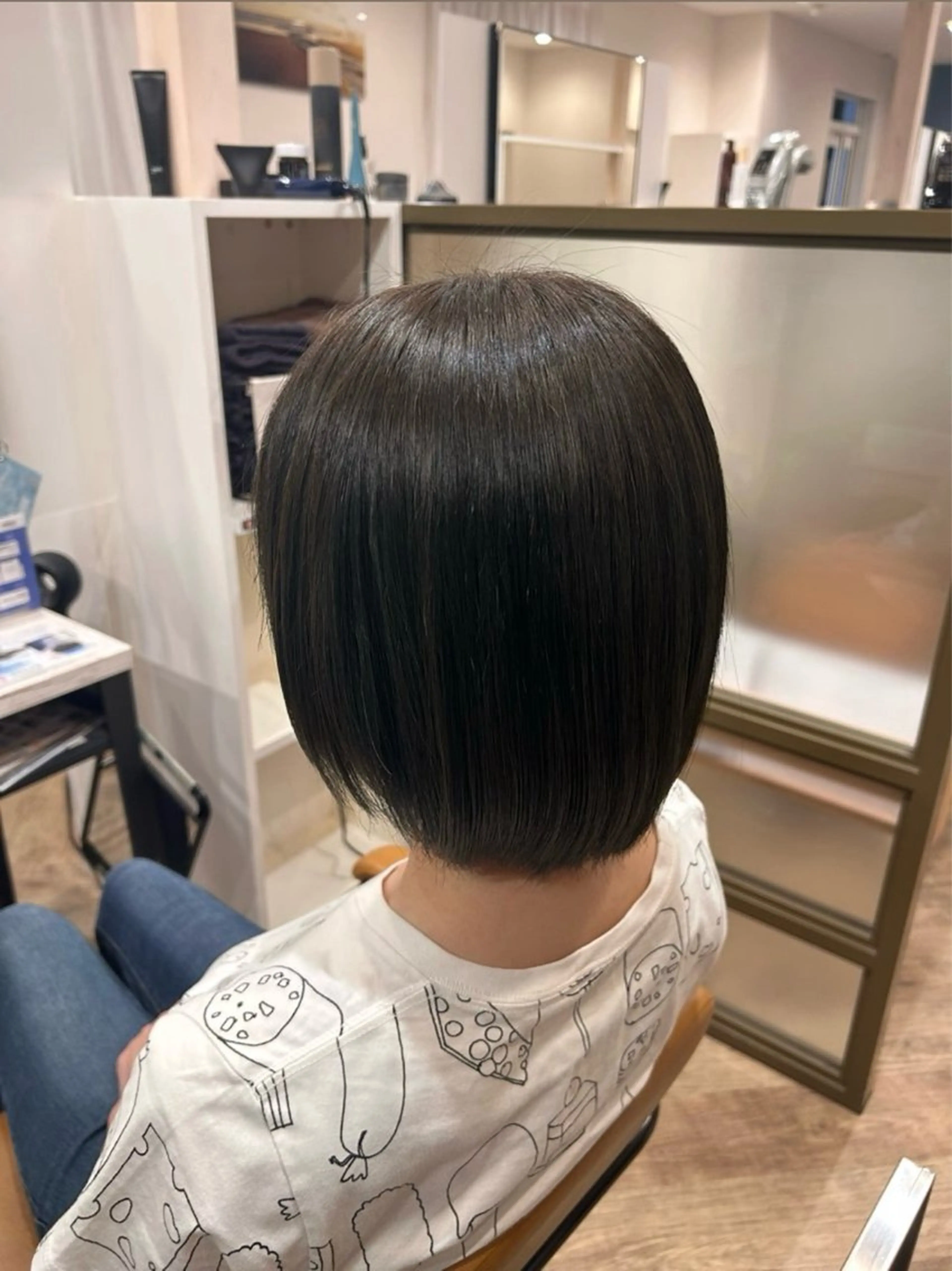 ショート 石崎 奈那のヘアスタイル