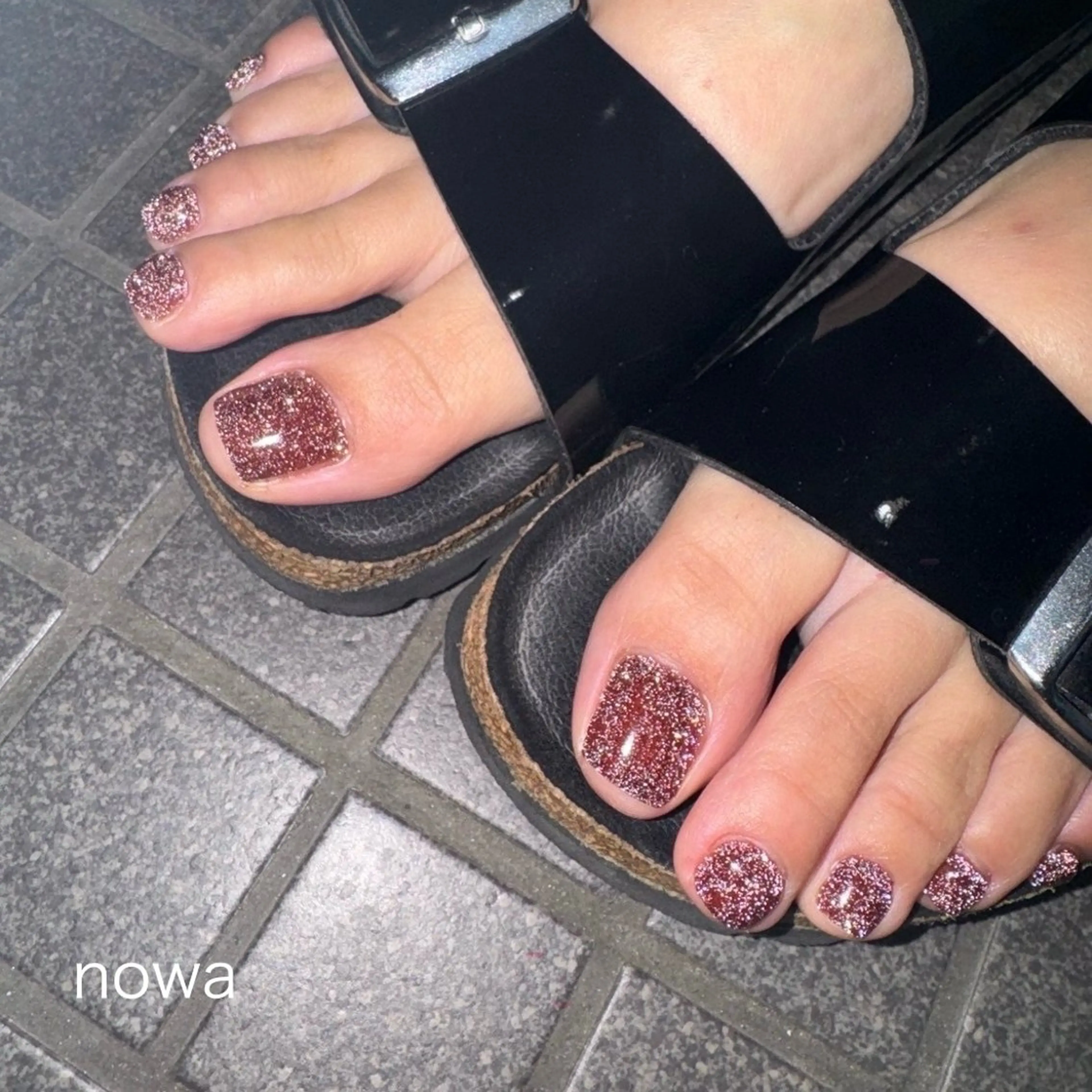 ネイル フラッシュネイル フットネイル nowa所属・《nowa》 mai まつげ/眉毛のマツエク・マツパデザイン