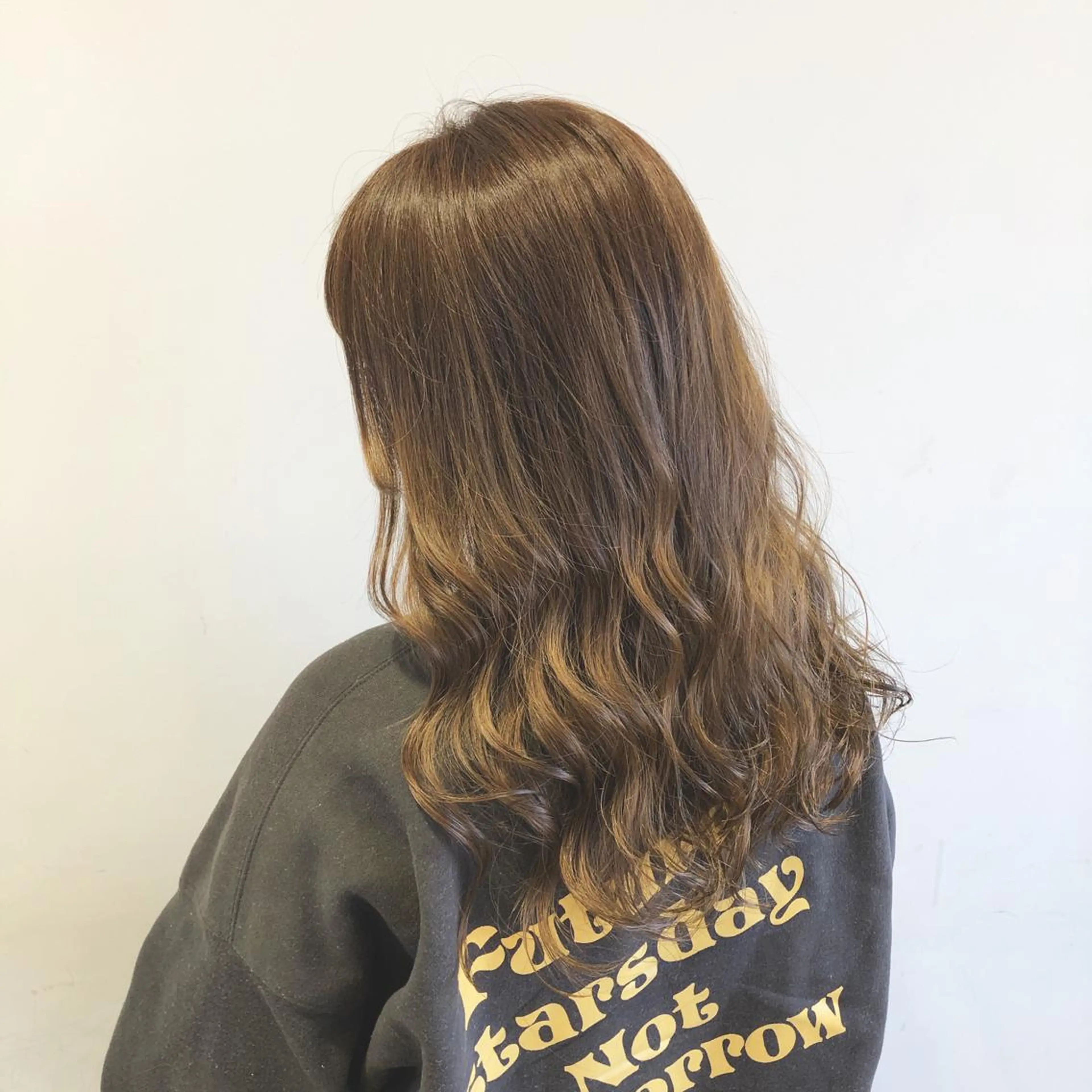 セミロング 岩瀬 翔太のヘアスタイル