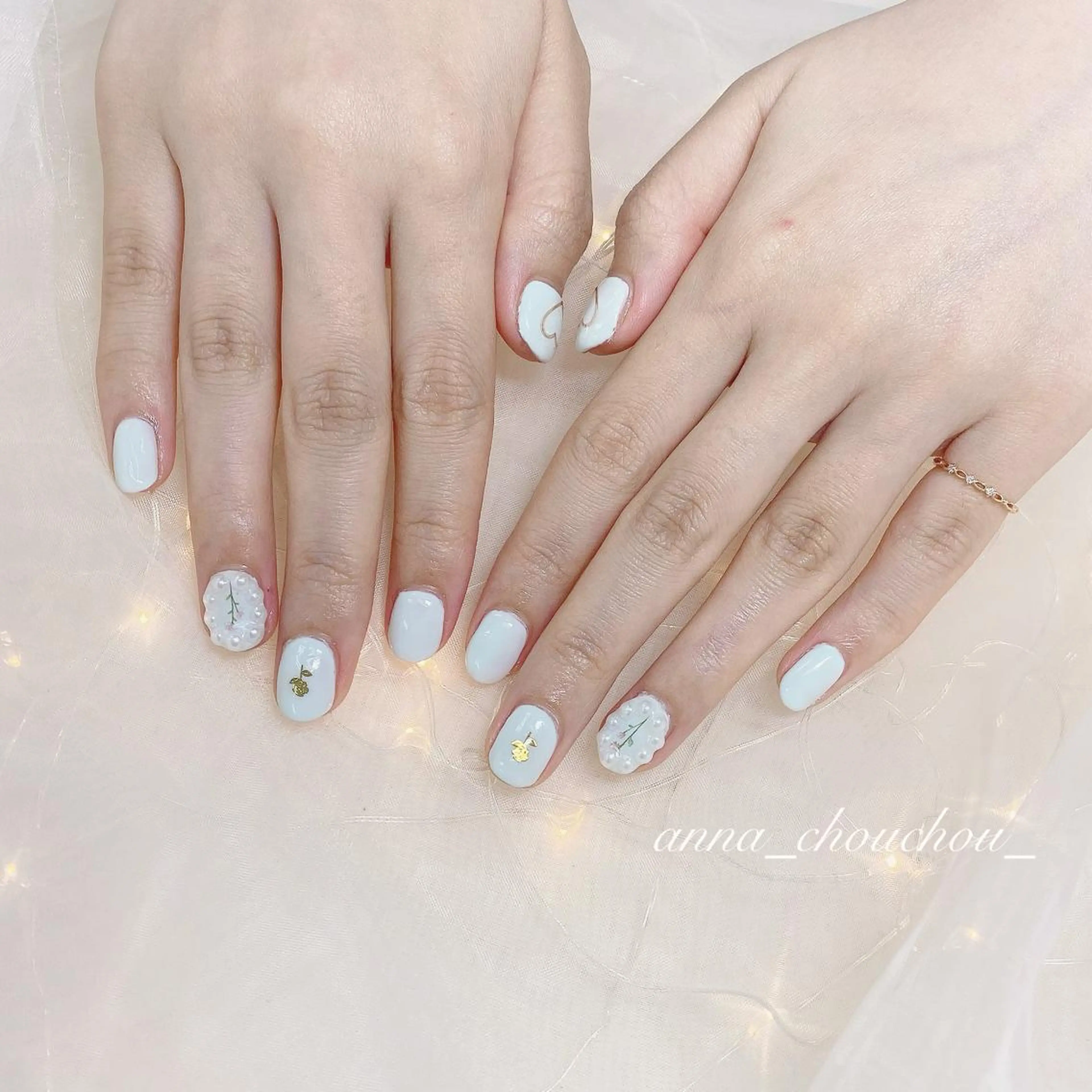 ネイル アートネイル Anna Sano⭐️のネイルデザイン