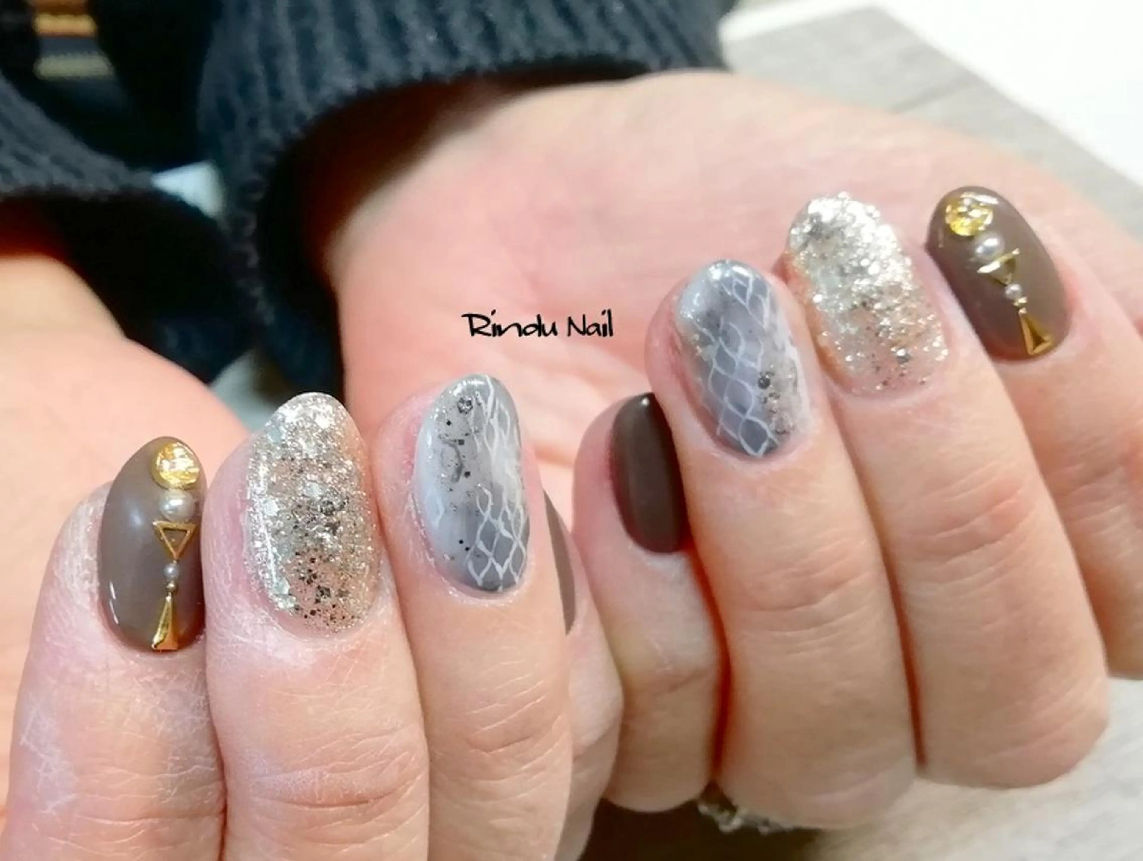 ネイル Rindu Nail 上小田井ジュニアのネイルデザイン