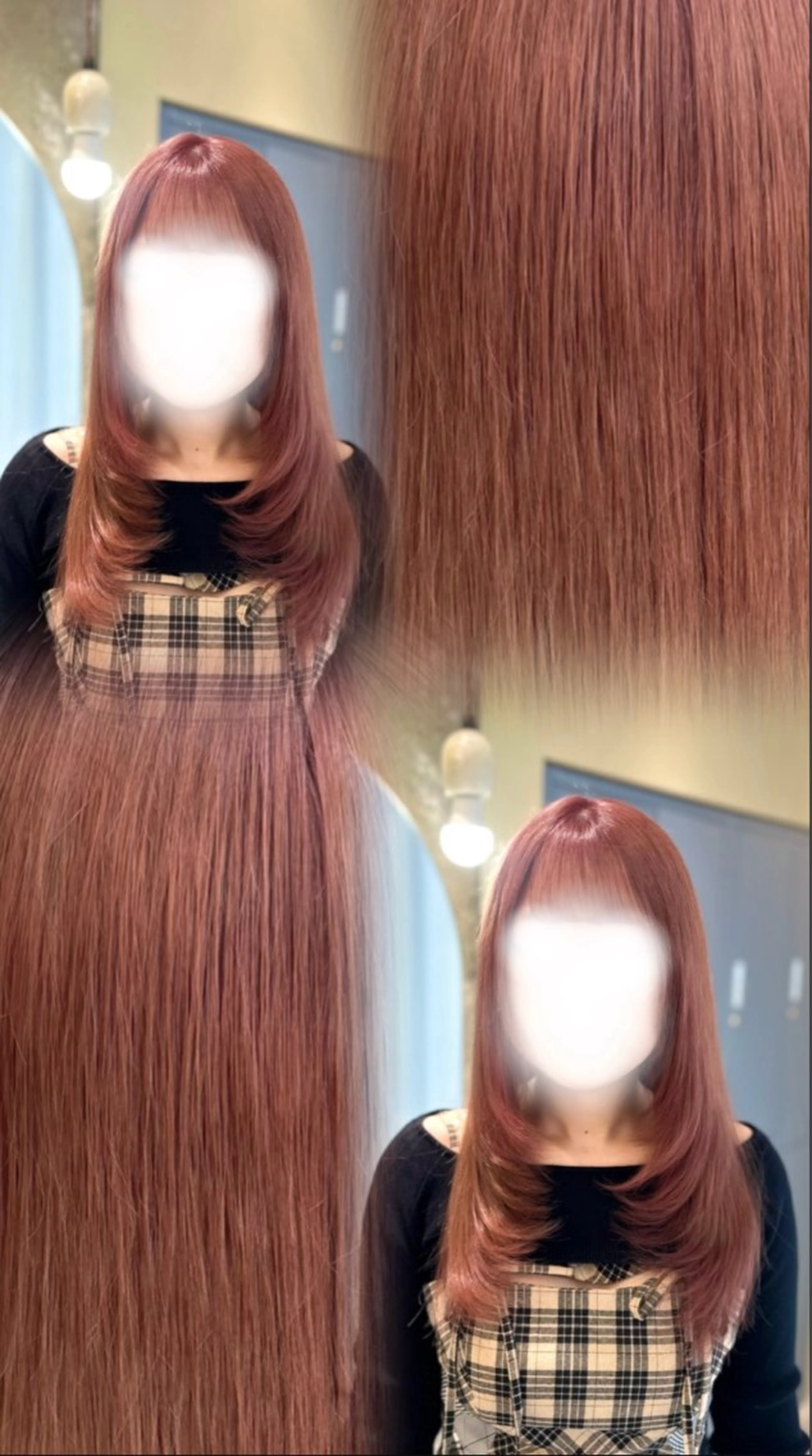 ロング レイヤーカット 似合わせカット GEM lit soraのヘアスタイル