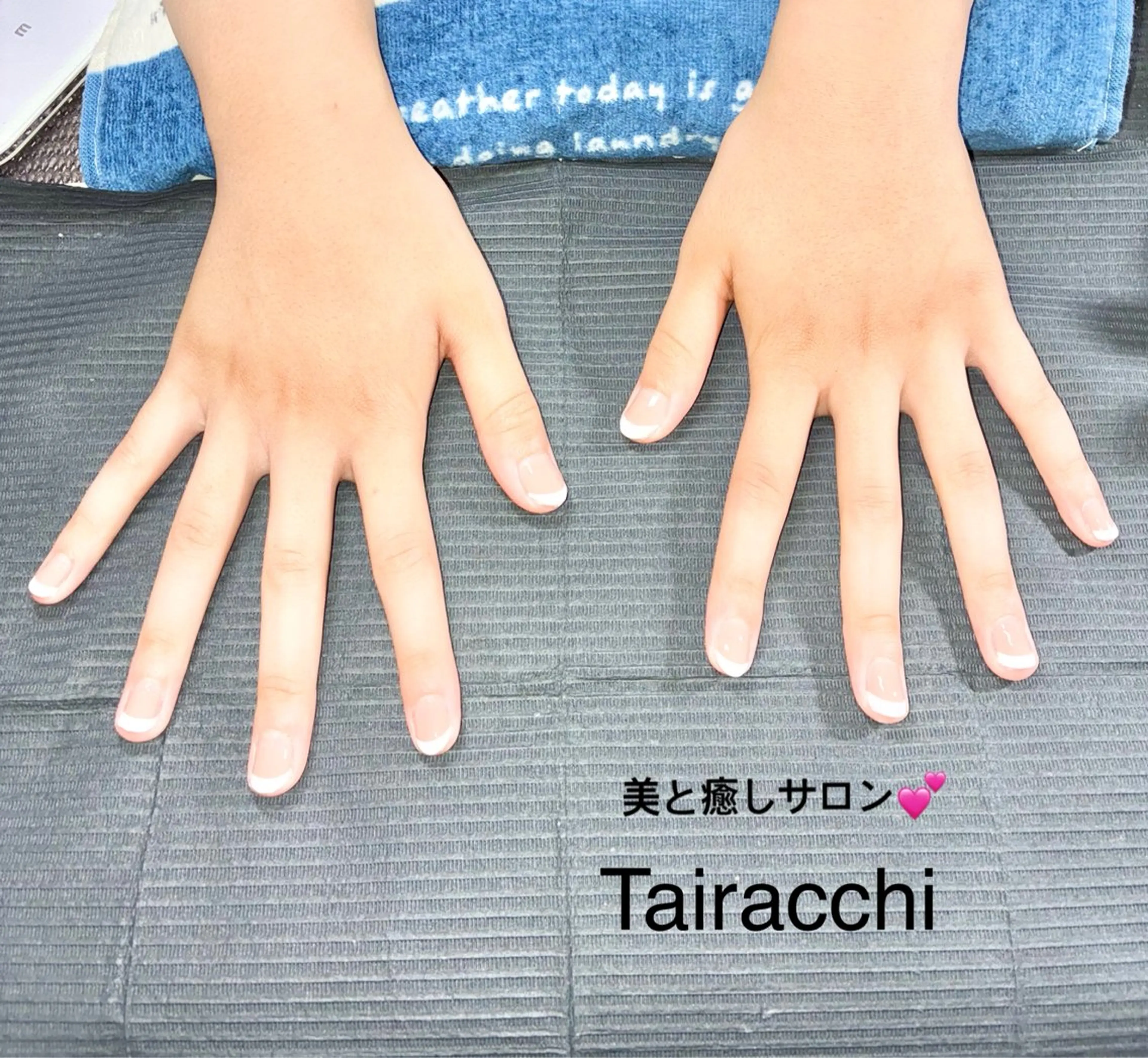 ネイル フレンチネイル Tairacchi ﾀｲﾗｯﾁのエステ・リラクイメージ