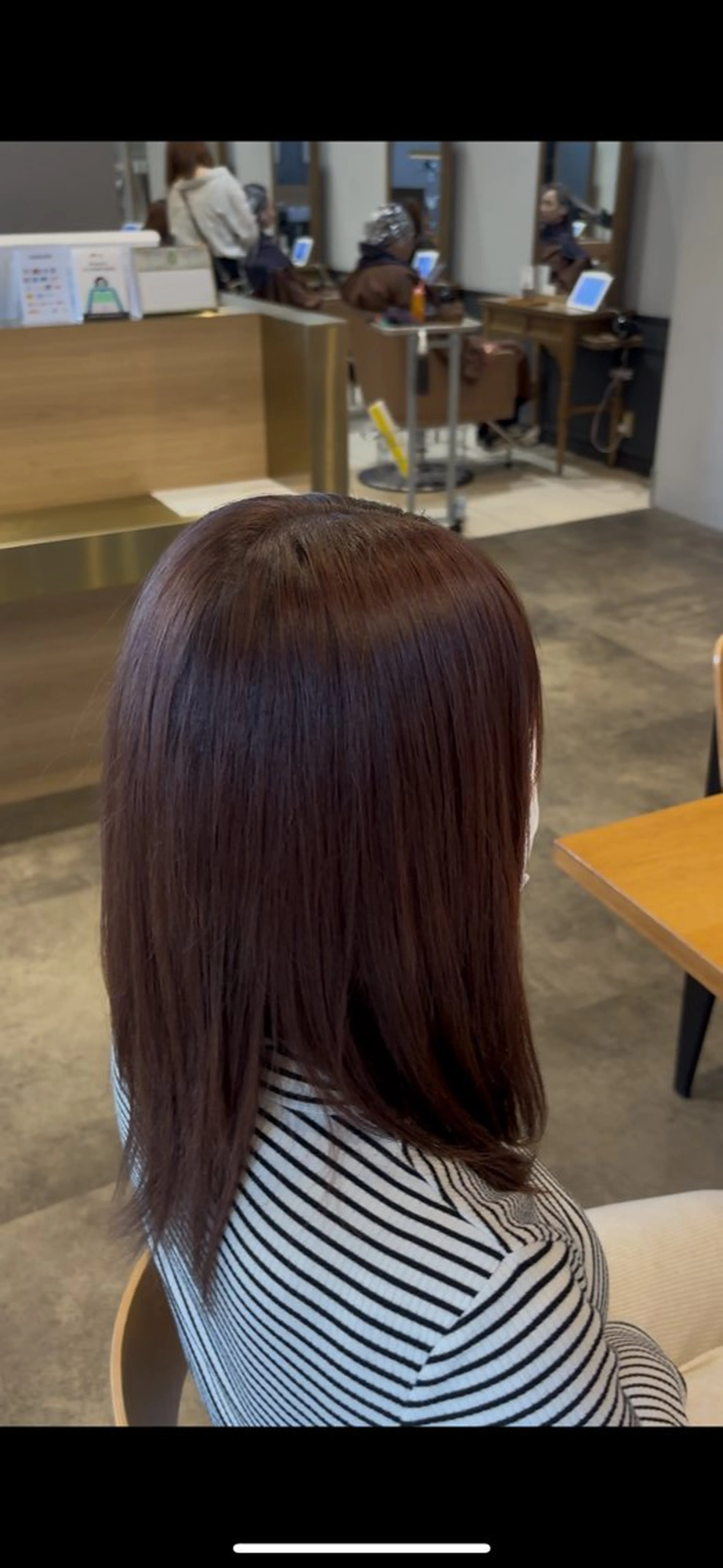 ロング ヘアカラー 手塚 大斗のヘアスタイル